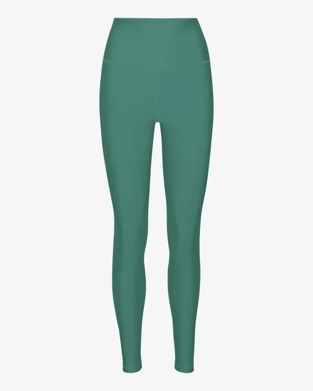 Active High-Rise Legging - Pine Green sold by Colorful Standard