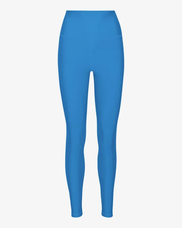 Active High-Rise Legging - Pacific Blue sold by Colorful Standard