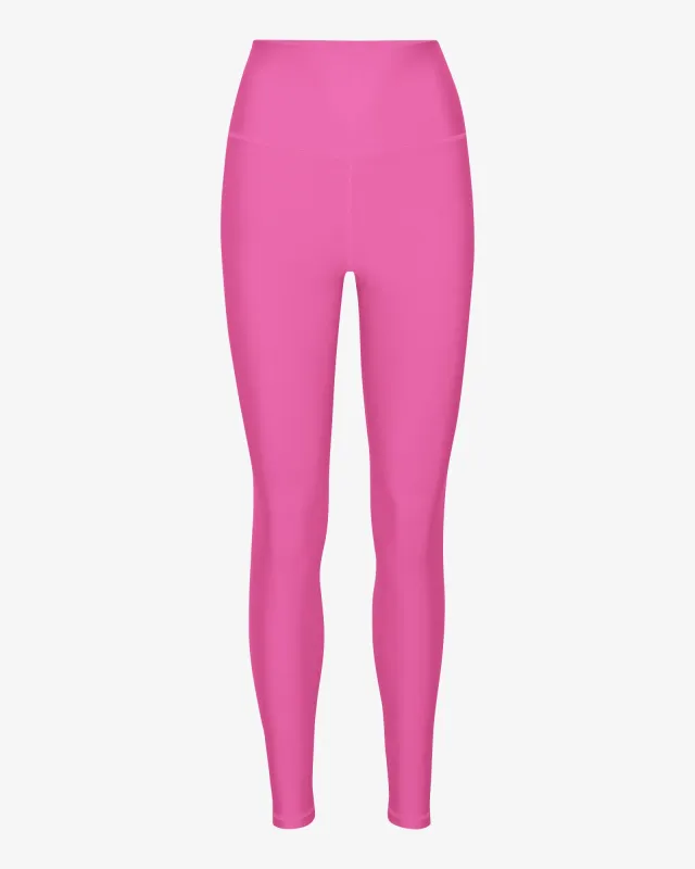 Active High-Rise Legging - Bubblegum Pink sold by Colorful Standard