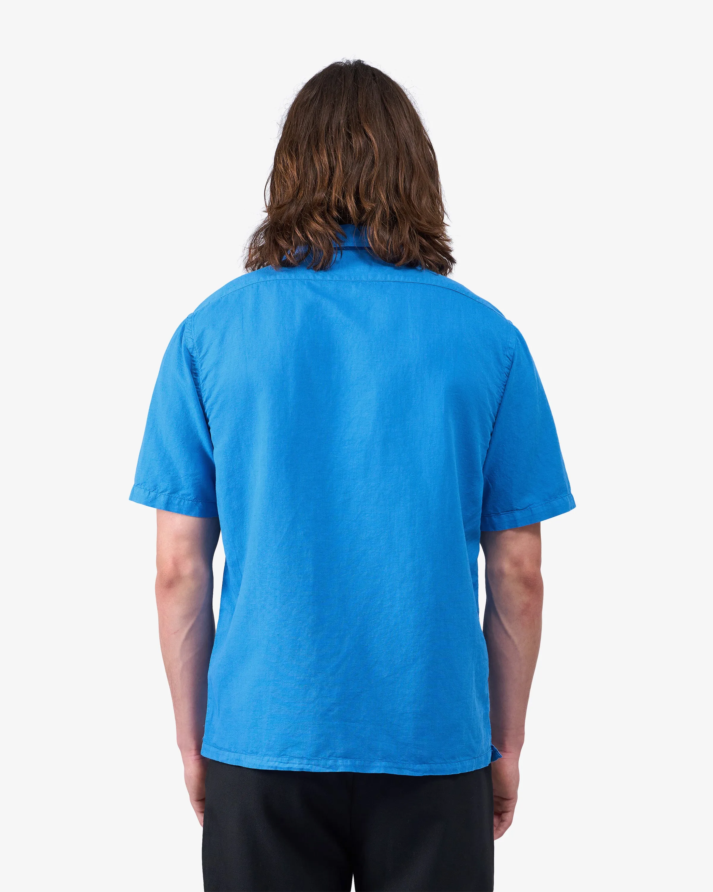 Linen Short Sleeved Shirt - Purple Haze sold by Colorful Standard product image thumbnail 4