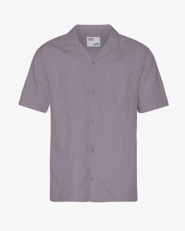 Linen Short Sleeved Shirt - Purple Haze sold by Colorful Standard