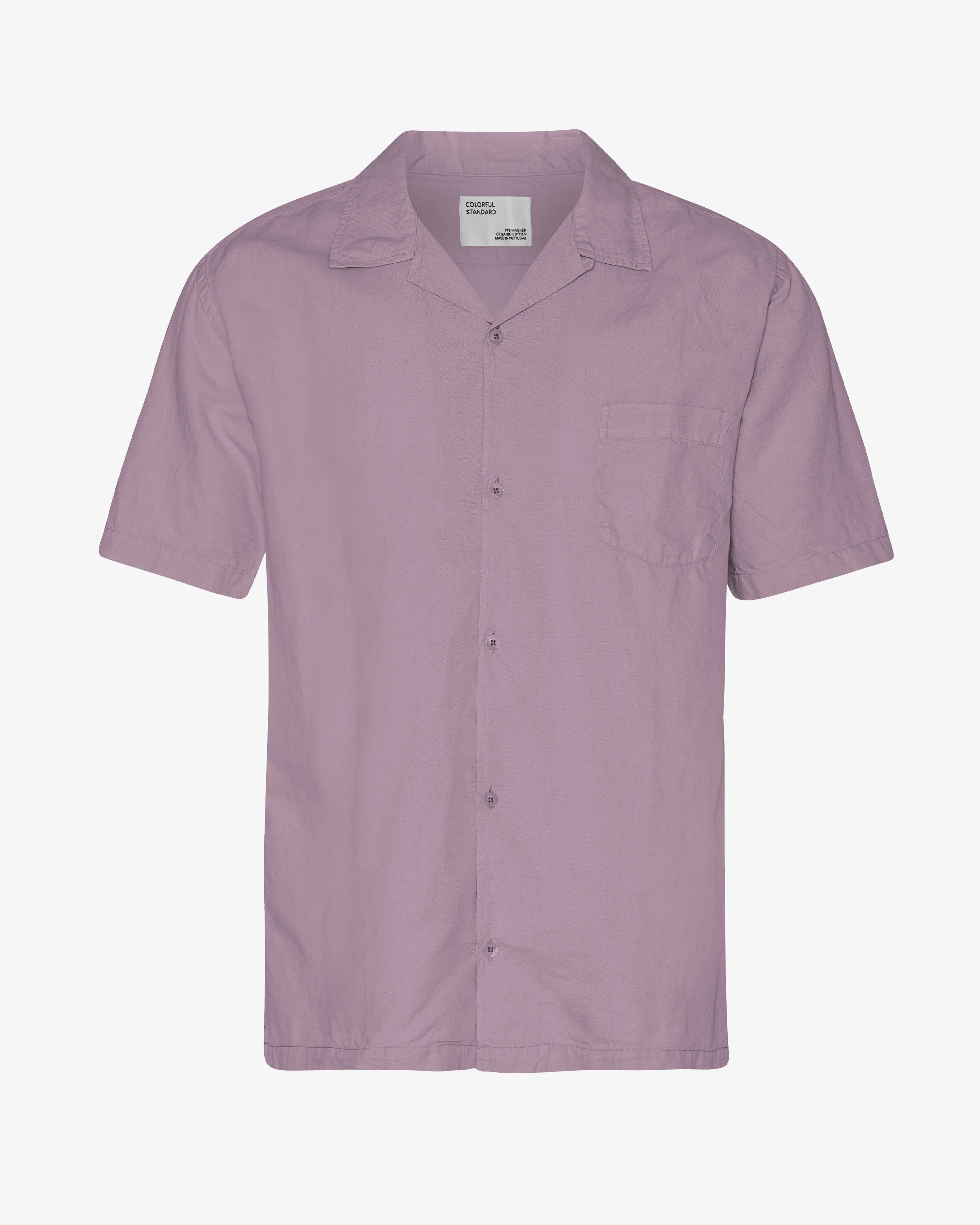 Linen Short Sleeved Shirt - Pearly Purple sold by Colorful Standard