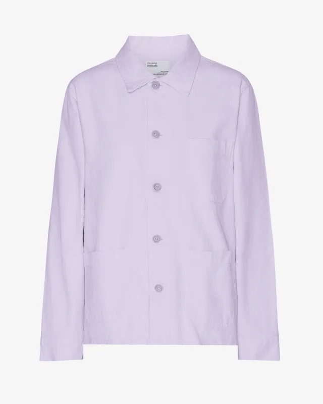 Organic Workwear Jacket - Soft Lavender sold by Colorful Standard