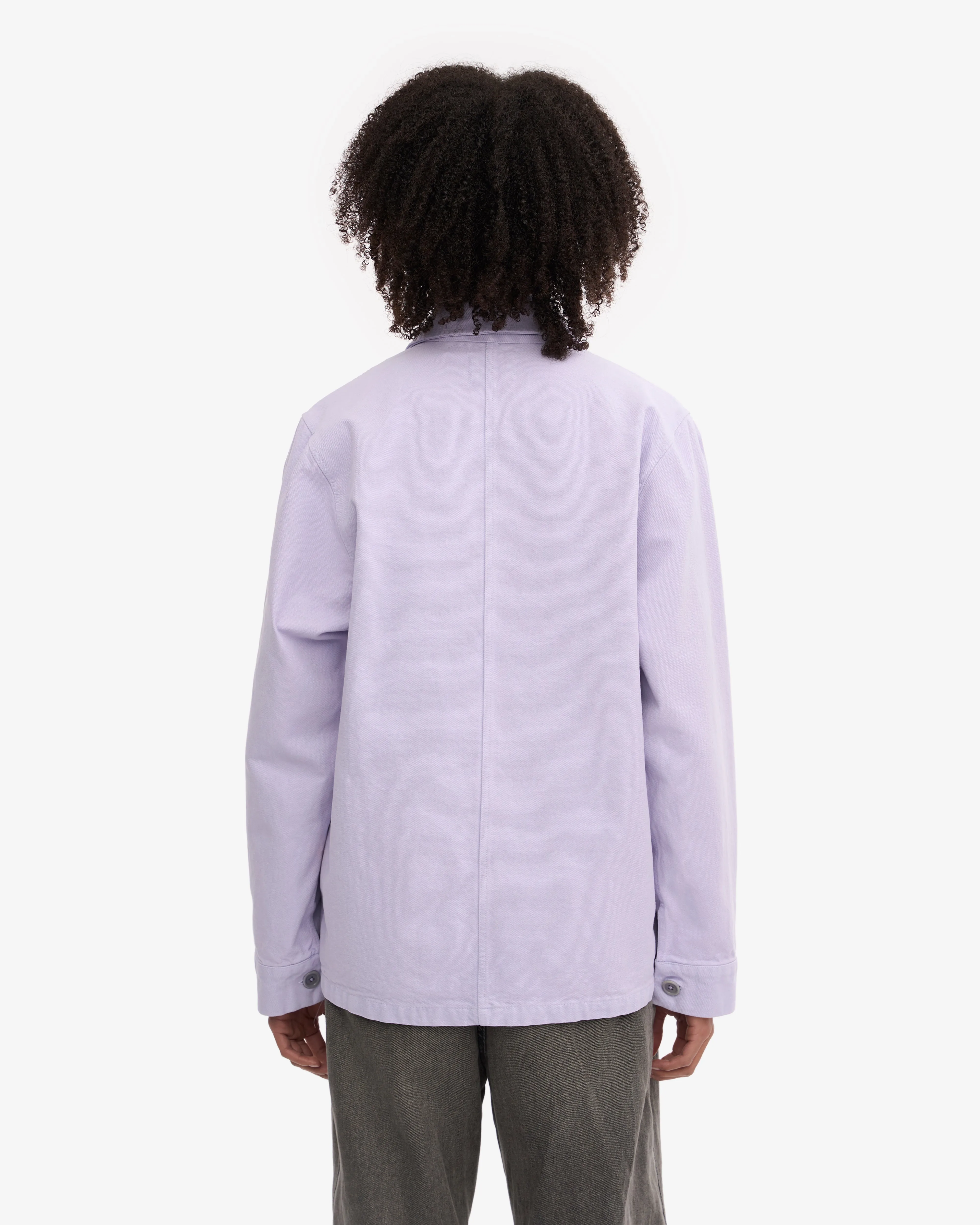 Organic Workwear Jacket - Soft Lavender sold by Colorful Standard product image thumbnail 4
