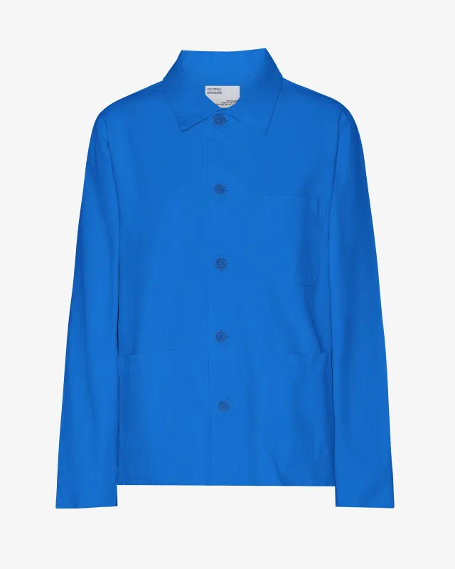 Organic Workwear Jacket - Pacific Blue sold by Colorful Standard