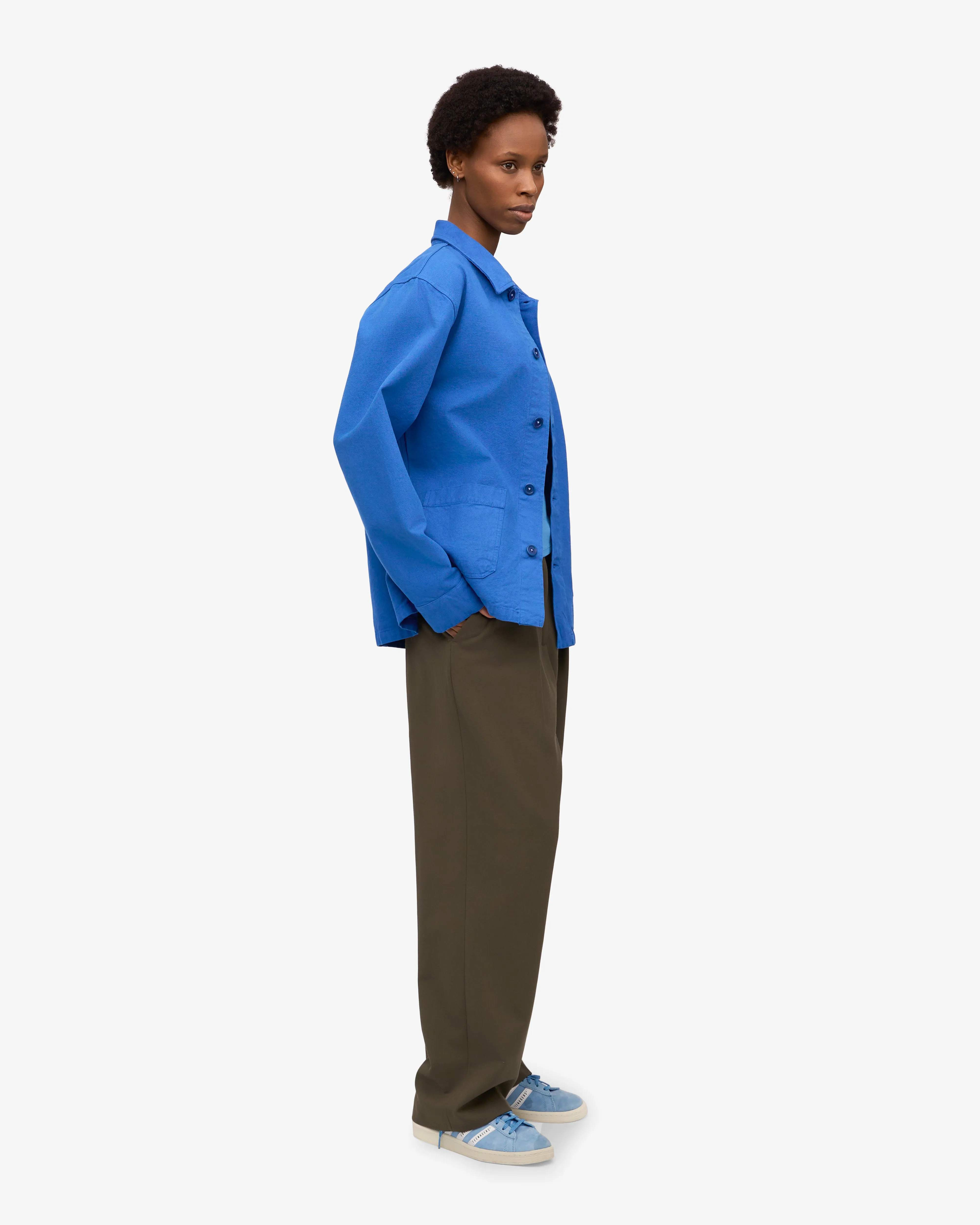 Organic Workwear Jacket - Pacific Blue sold by Colorful Standard product image thumbnail 5