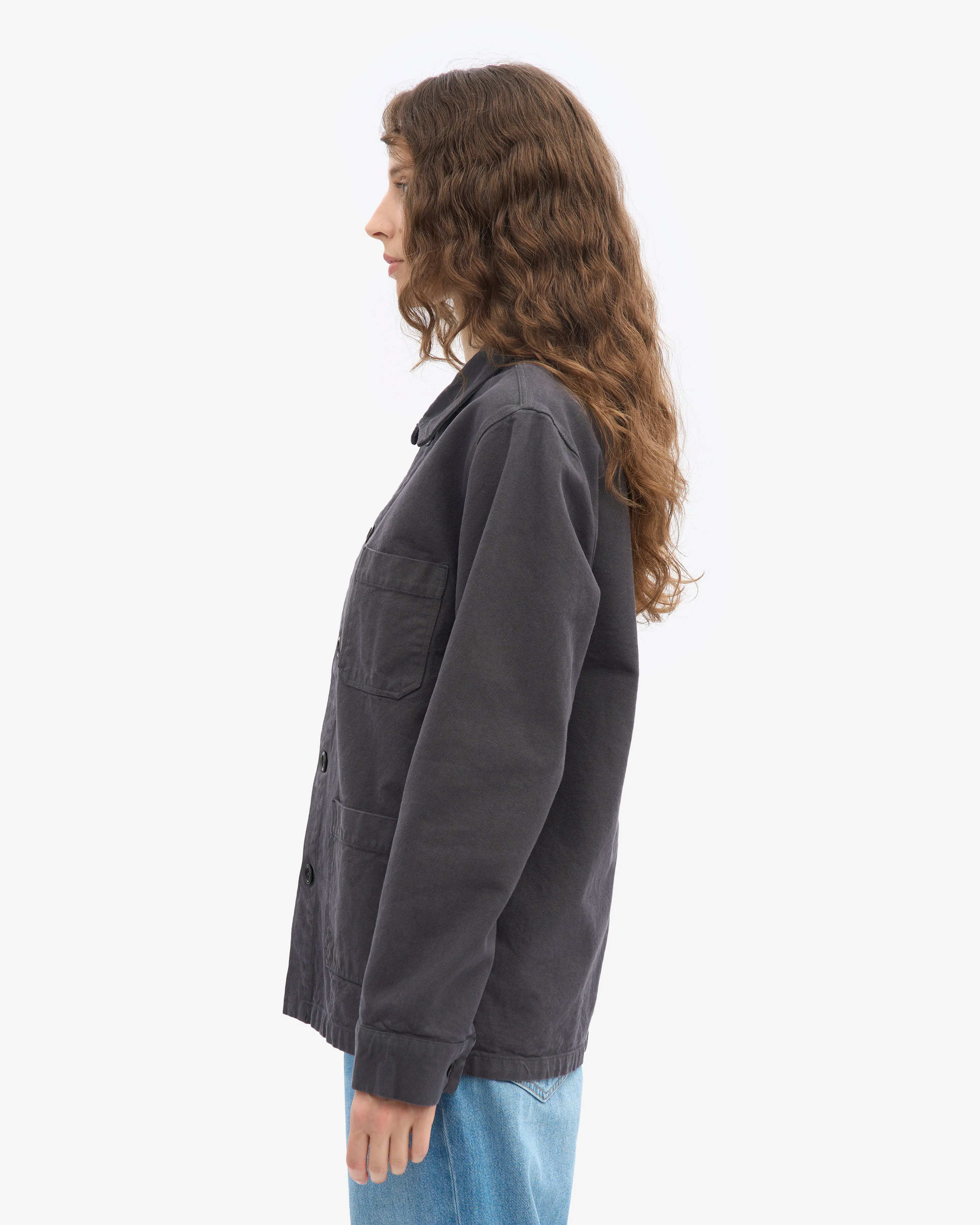 Organic Workwear Jacket - Lava Grey sold by Colorful Standard product image thumbnail 3