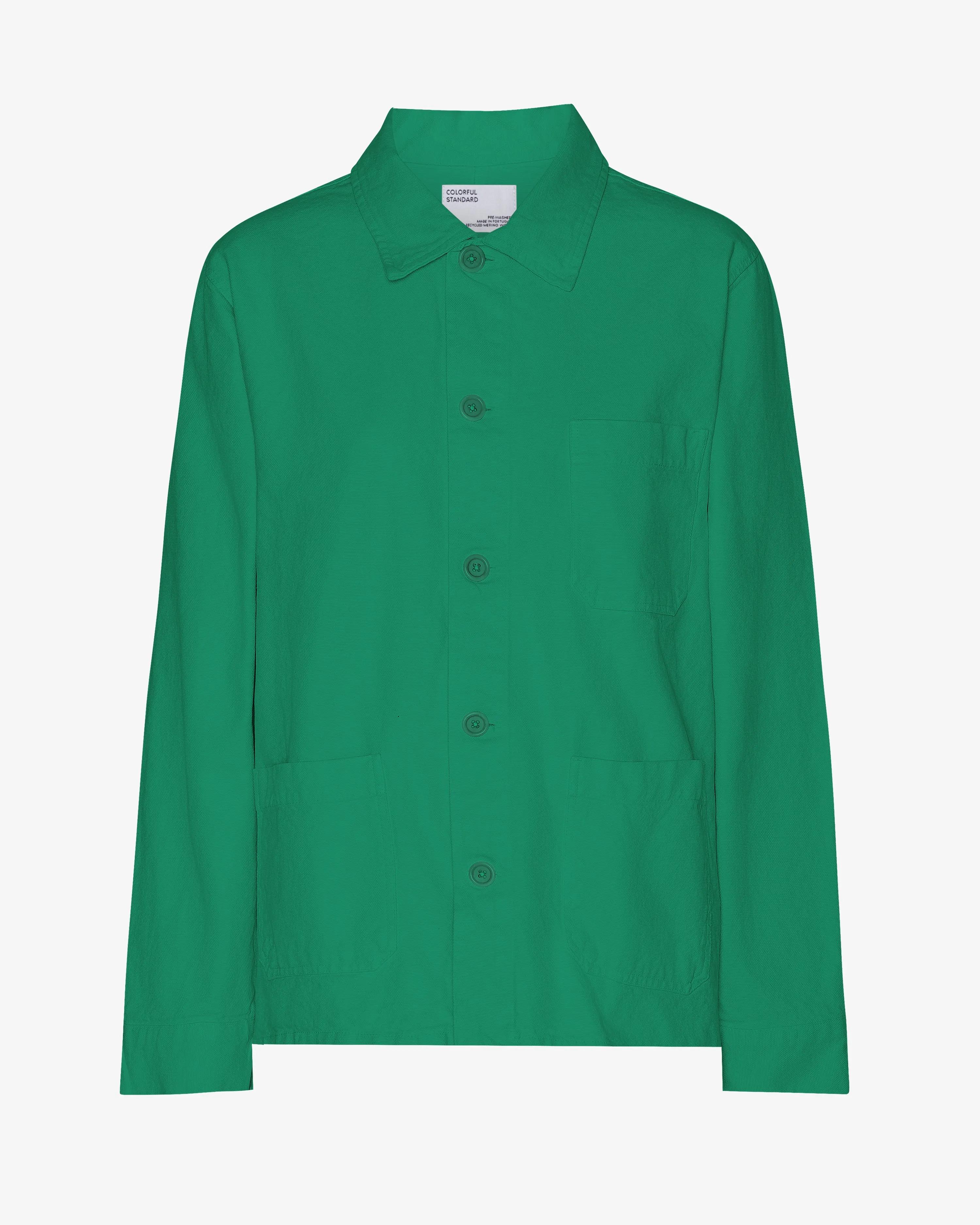 Organic Workwear Jacket - Kelly Green sold by Colorful Standard