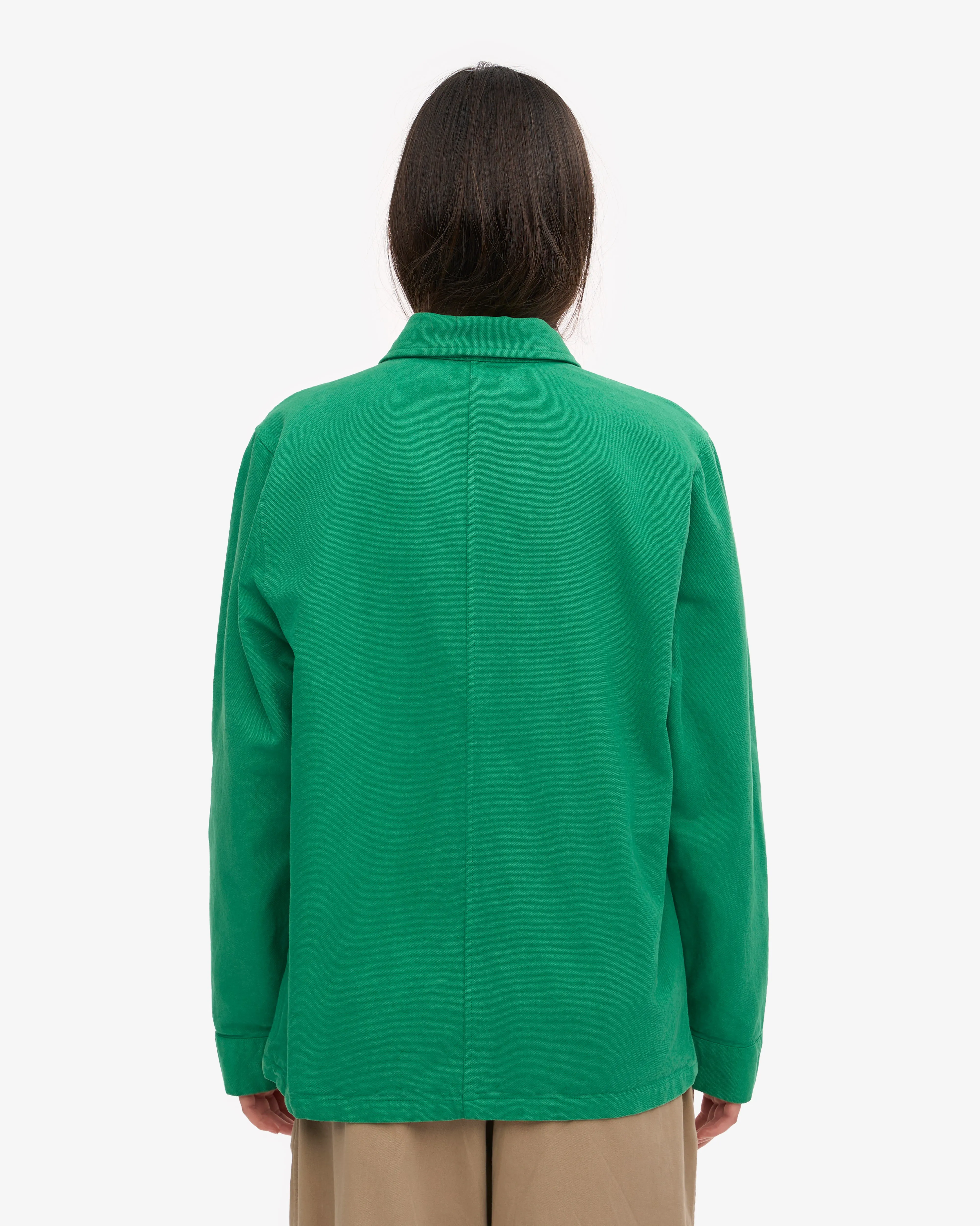 Organic Workwear Jacket - Kelly Green sold by Colorful Standard product image thumbnail 4