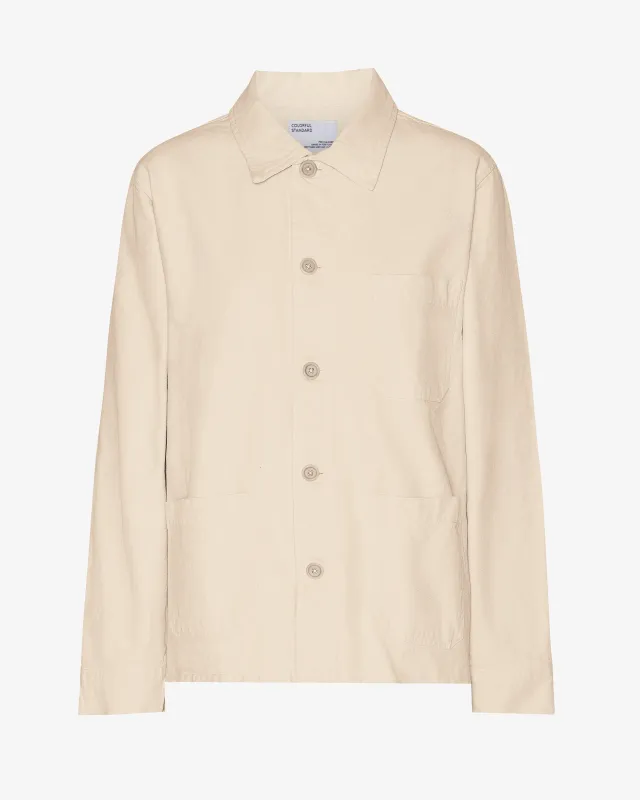 Organic Workwear Jacket - Ivory White sold by Colorful Standard