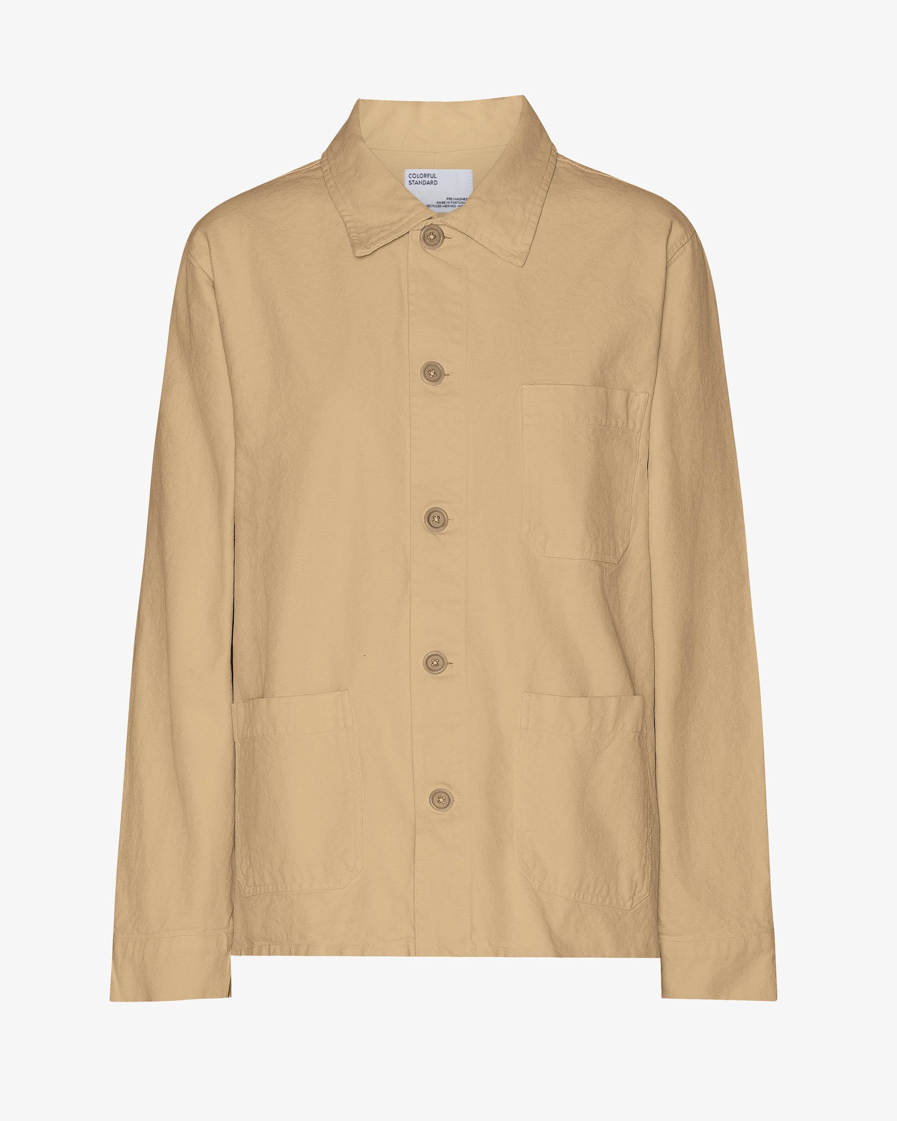 Organic Workwear Jacket - Desert Khaki sold by Colorful Standard