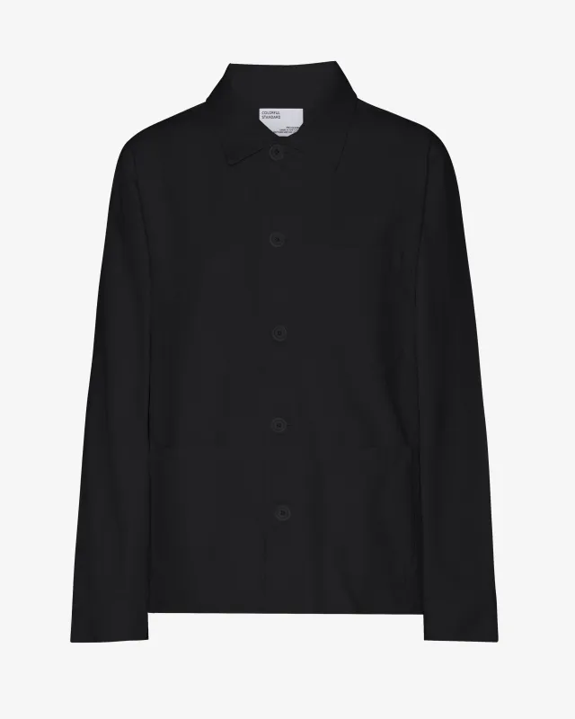 Organic Workwear Jacket - Deep Black sold by Colorful Standard