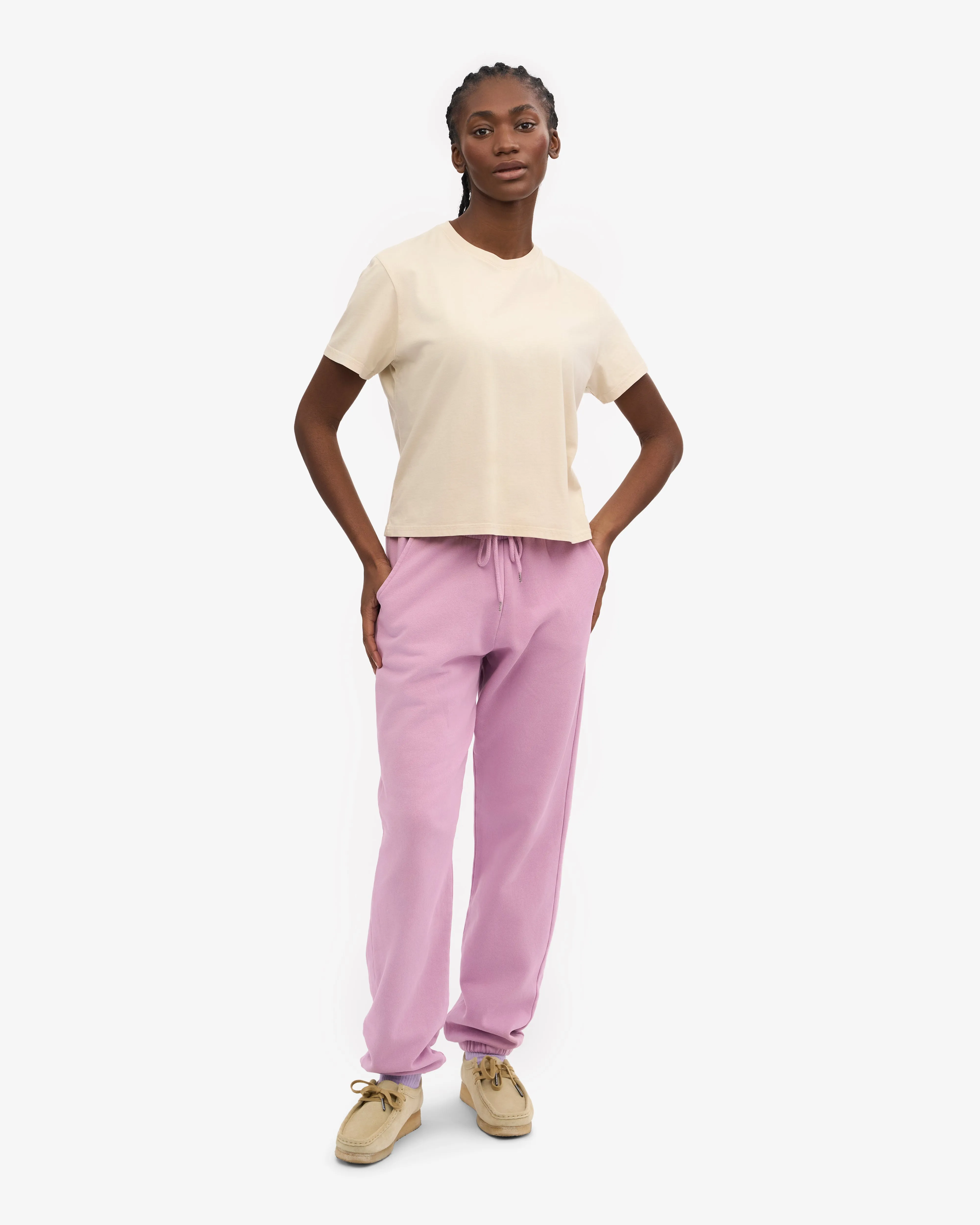 Organic Boxy Crop Tee - Ivory White sold by Colorful Standard product image thumbnail 5