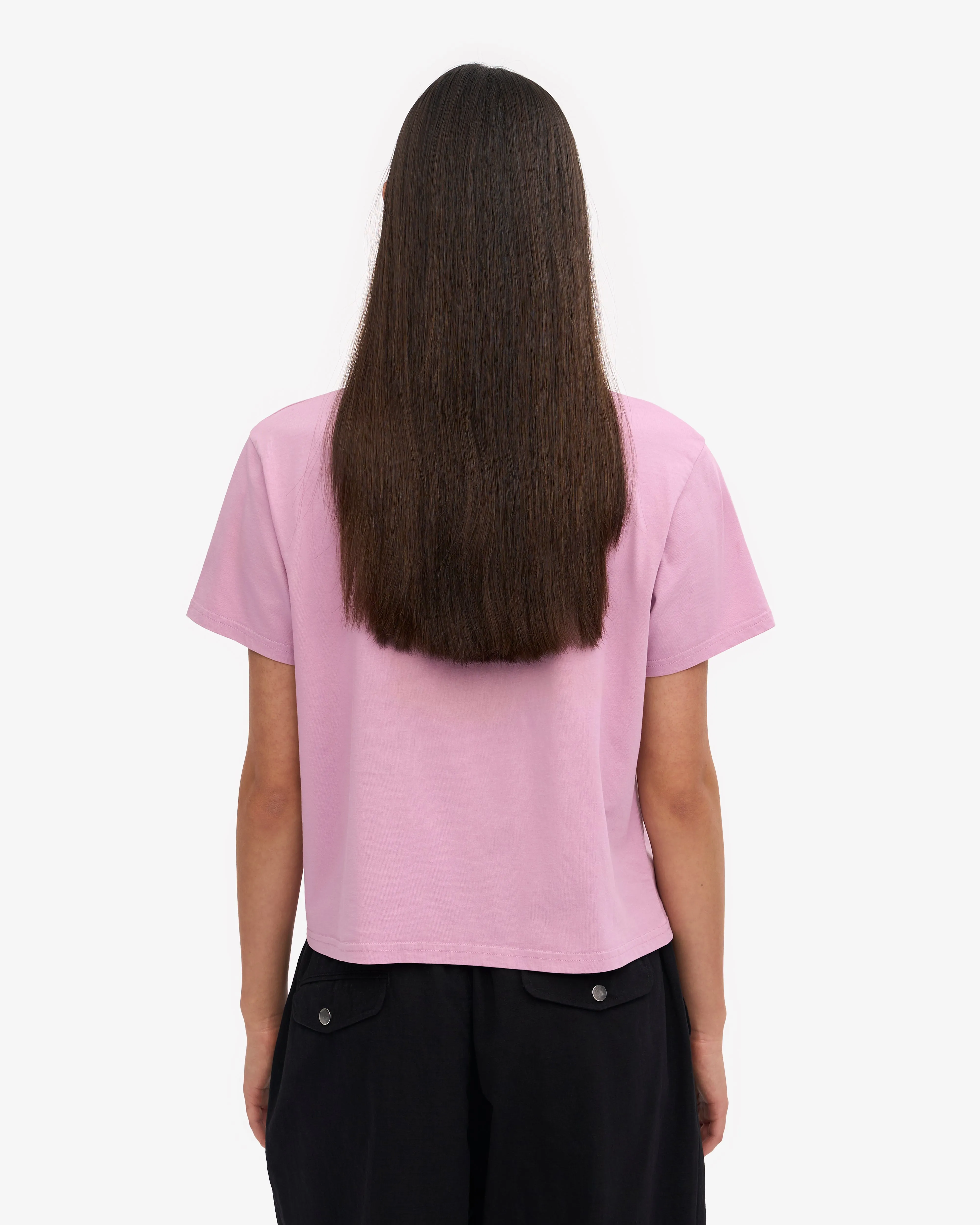Organic Boxy Crop Tee - Cherry Blossom sold by Colorful Standard product image thumbnail 4