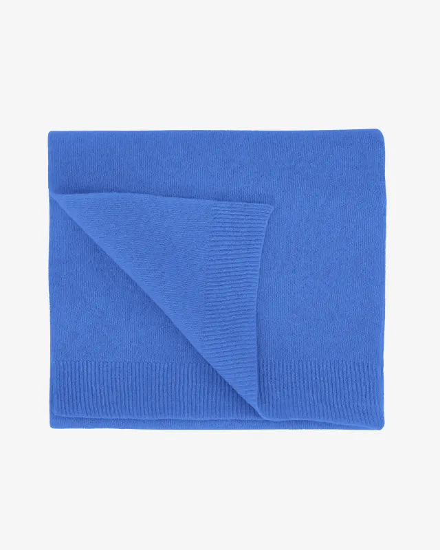 Merino Wool Scarf - Pacific Blue sold by Colorful Standard