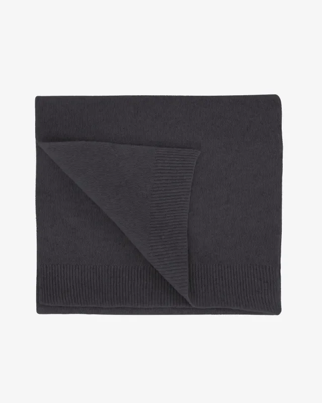 Merino Wool Scarf - Lava Grey sold by Colorful Standard