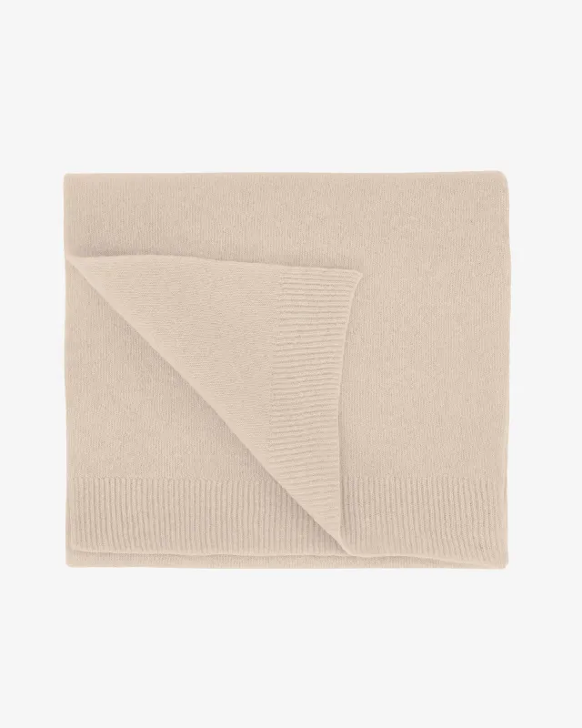 Merino Wool Scarf - Ivory White sold by Colorful Standard