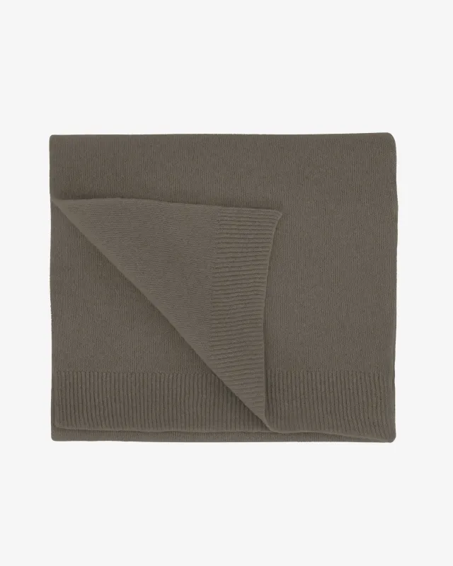 Merino Wool Scarf - Dusty Olive sold by Colorful Standard
