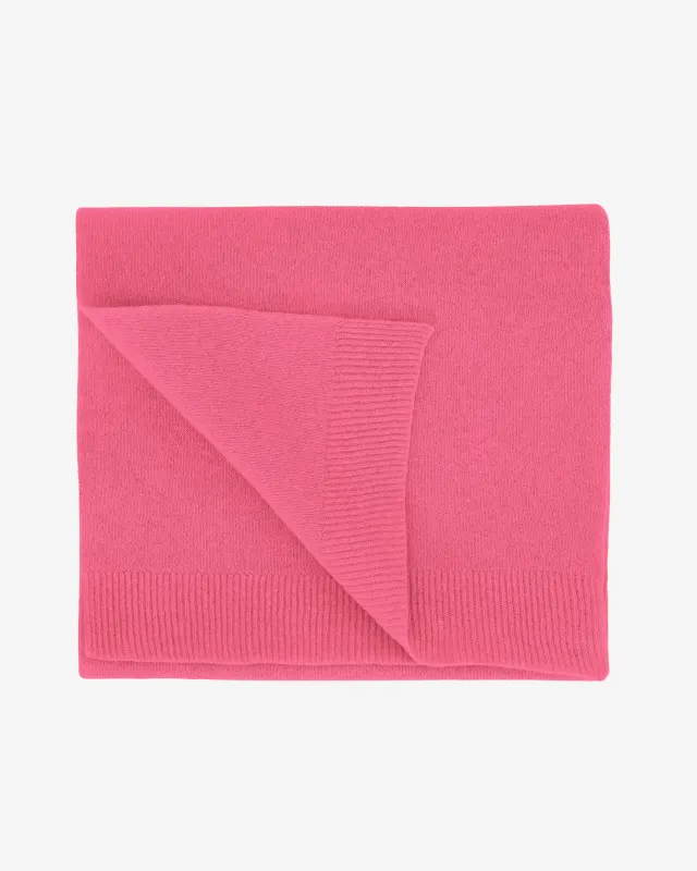 Merino Wool Scarf - Bubblegum Pink sold by Colorful Standard