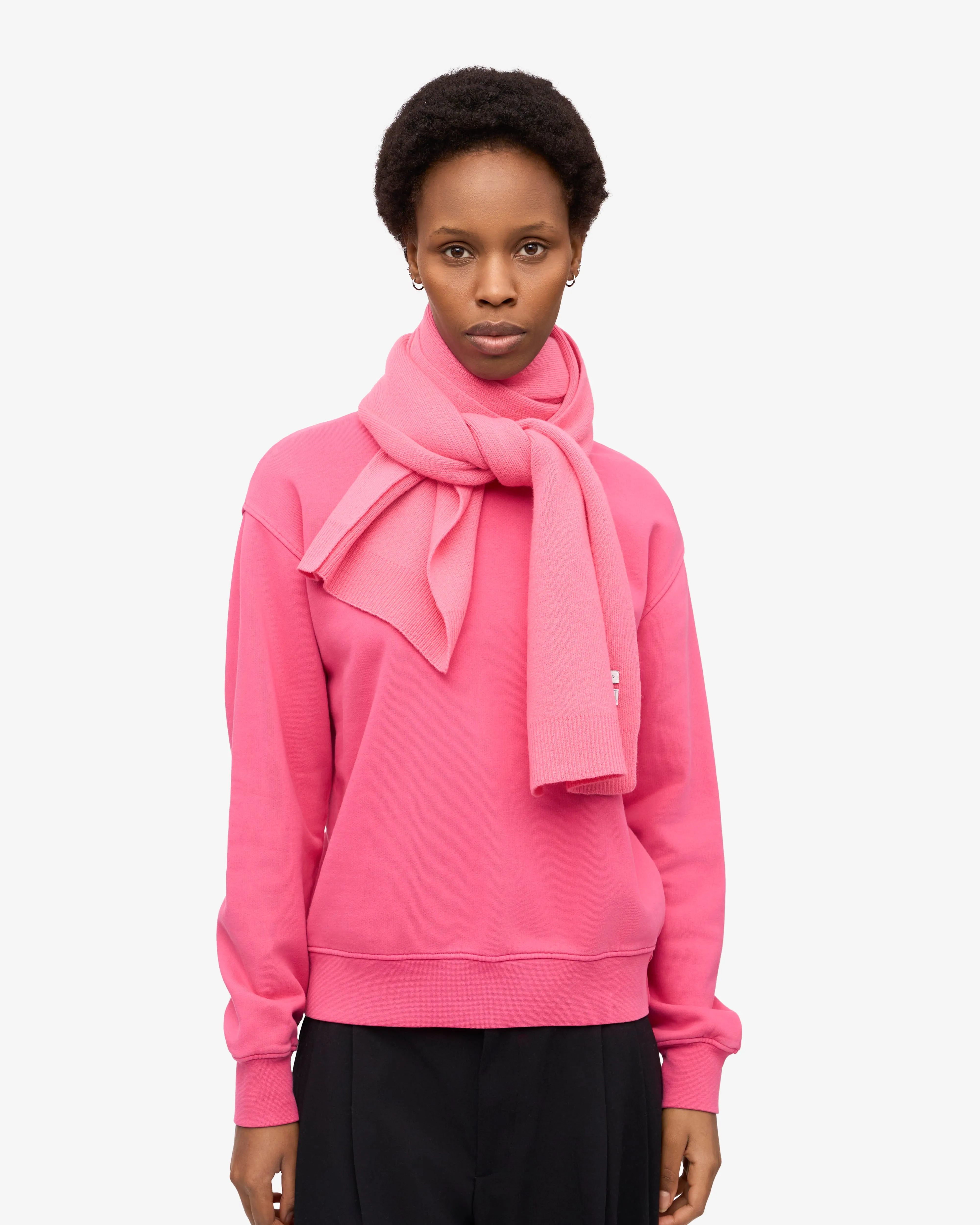 Merino Wool Scarf - Bubblegum Pink sold by Colorful Standard product image thumbnail 2