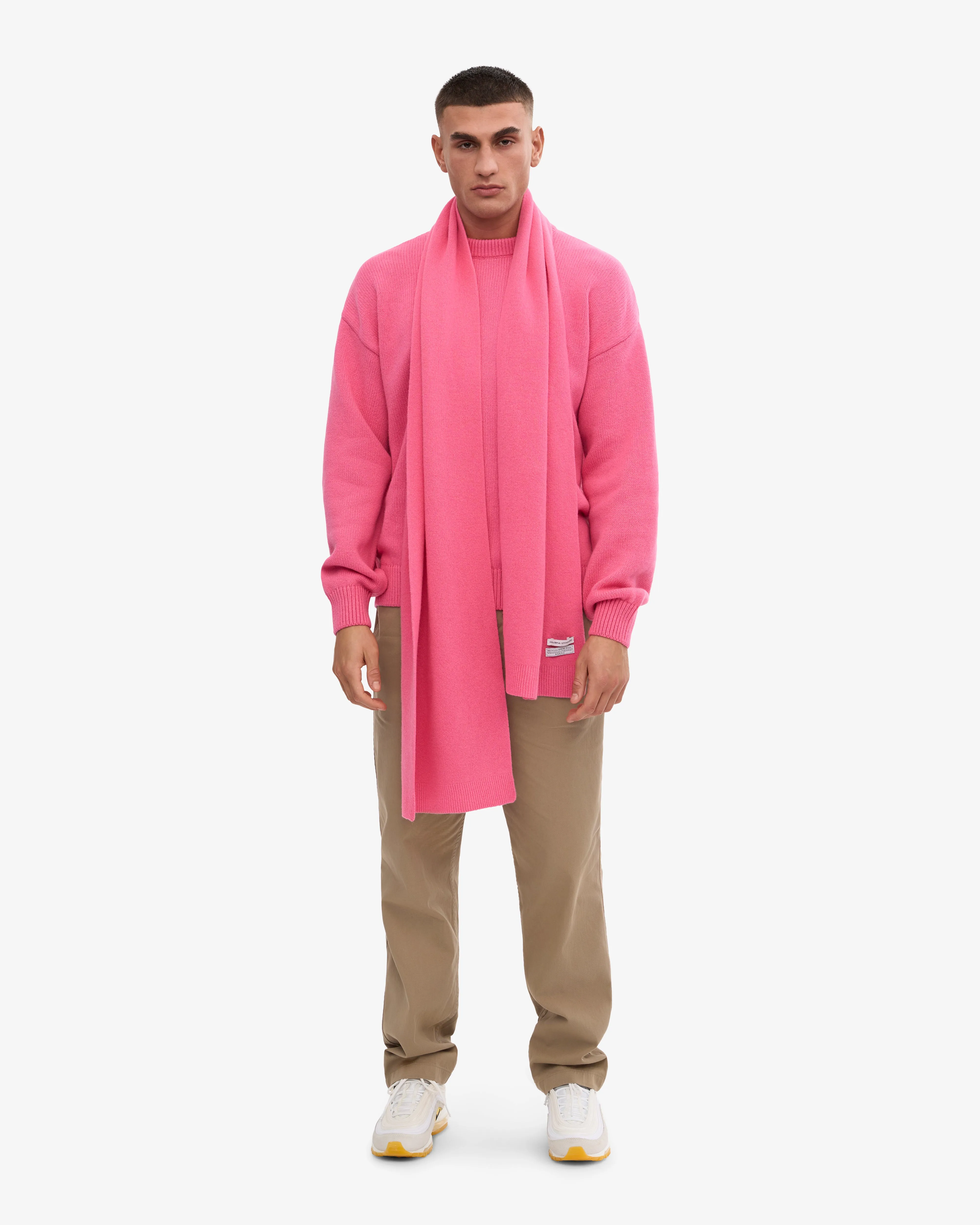 Merino Wool Scarf - Bubblegum Pink sold by Colorful Standard product image thumbnail 3