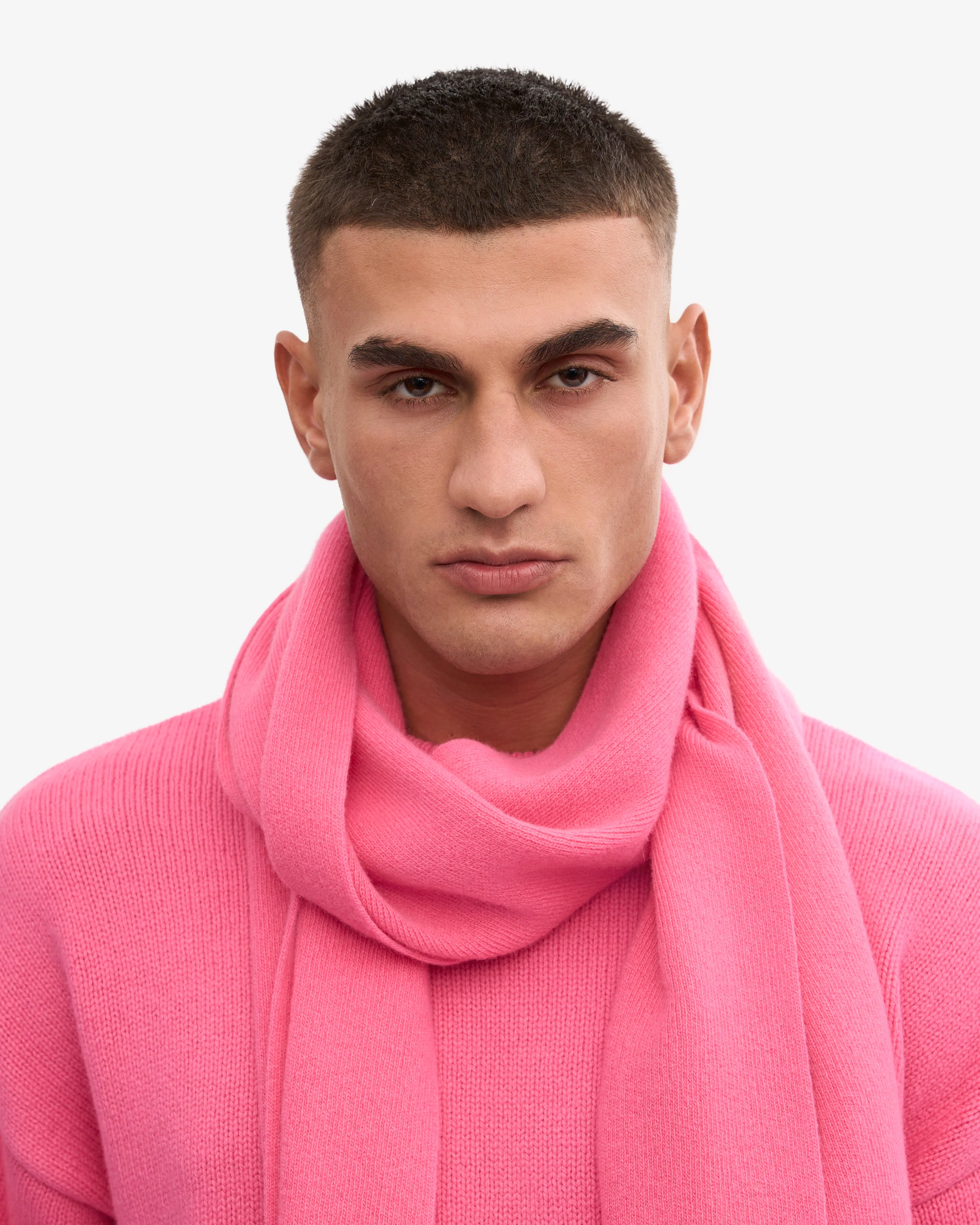 Merino Wool Scarf - Bubblegum Pink sold by Colorful Standard product image thumbnail 4
