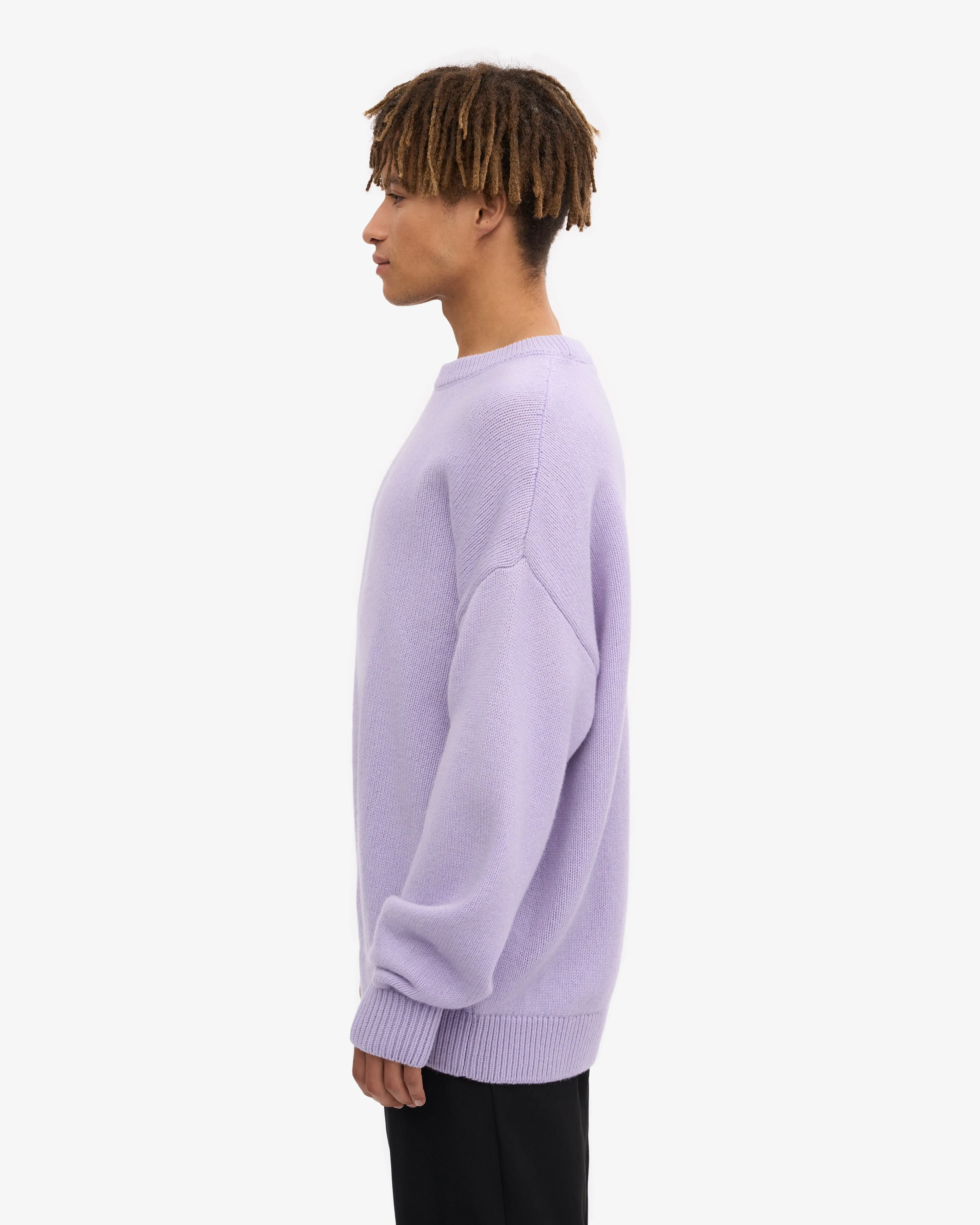 Oversized Merino Wool Crew - Soft Lavender sold by Colorful Standard product image thumbnail 3