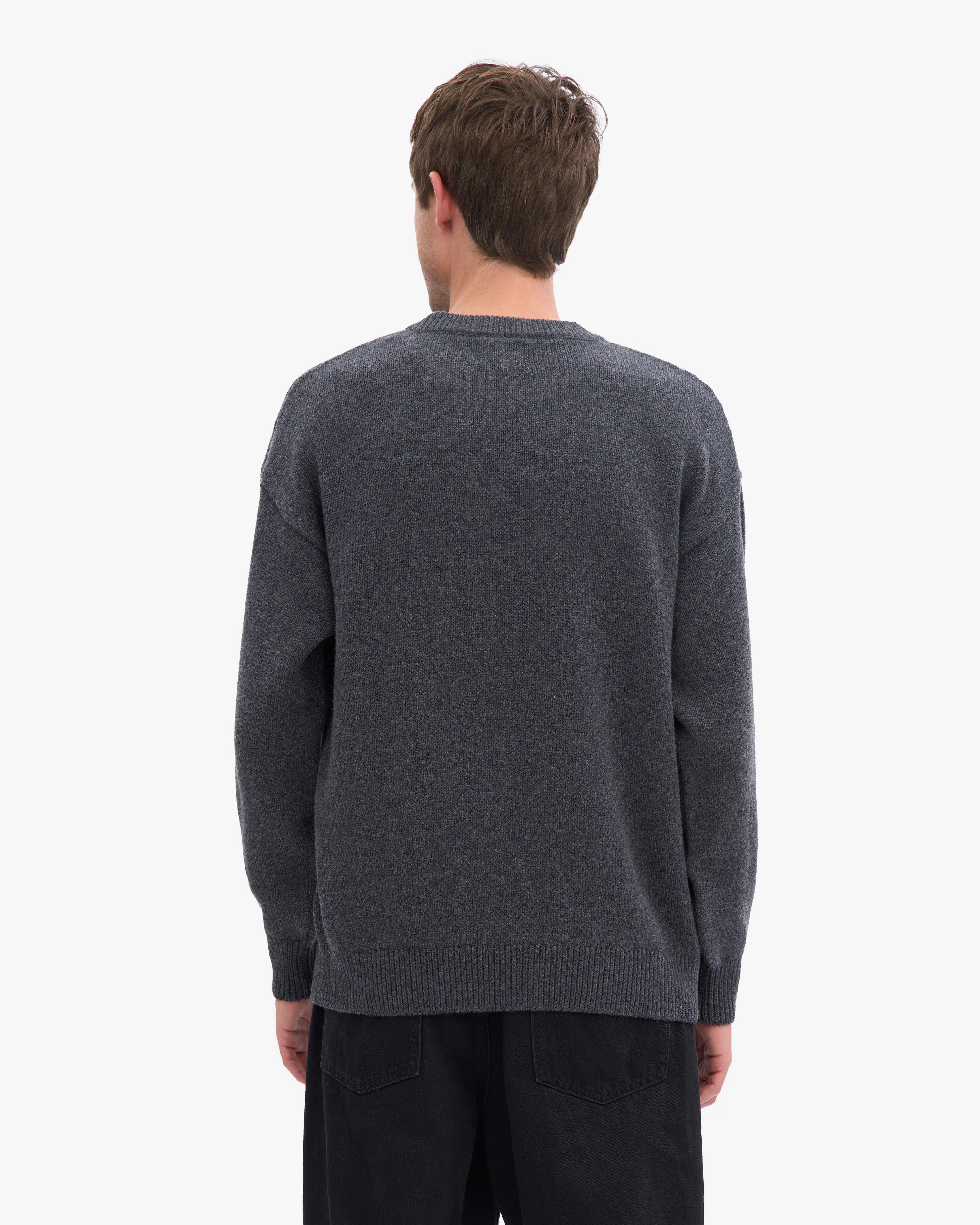 Oversized Merino Wool Crew - Lava Grey sold by Colorful Standard product image thumbnail 4