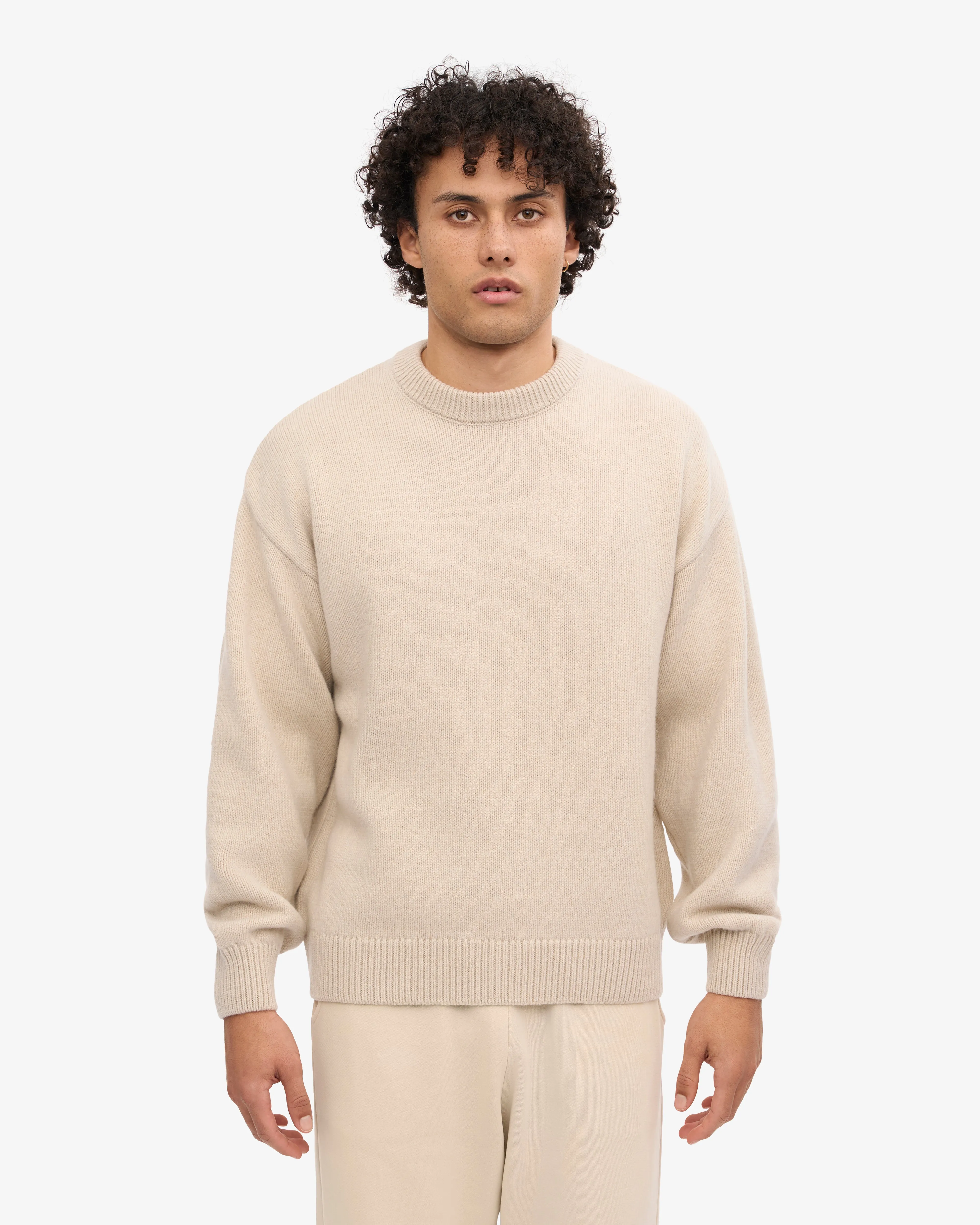 Oversized Merino Wool Crew - Ivory White sold by Colorful Standard product image thumbnail 2