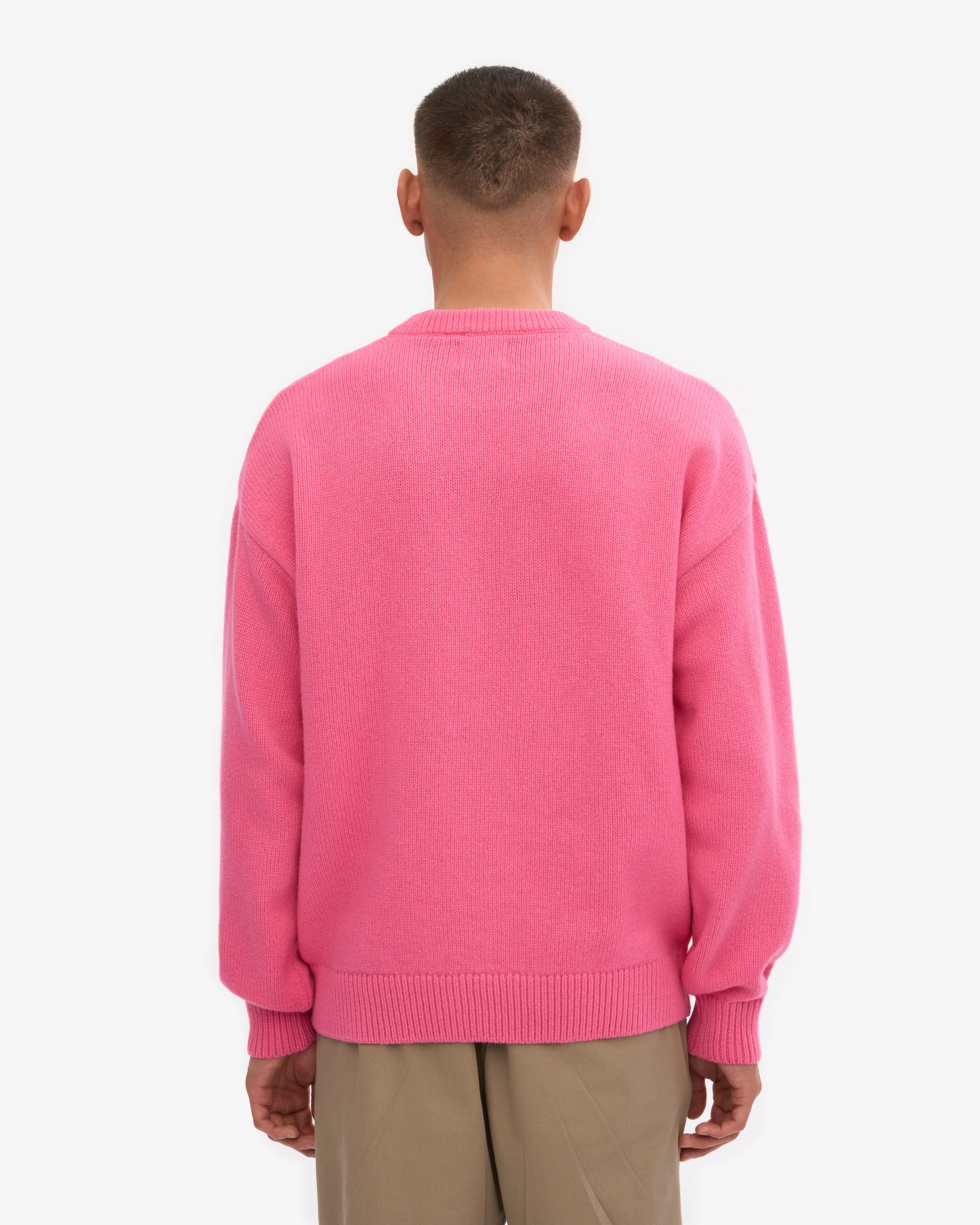 Oversized Merino Wool Crew - Bubblegum Pink sold by Colorful Standard product image thumbnail 4