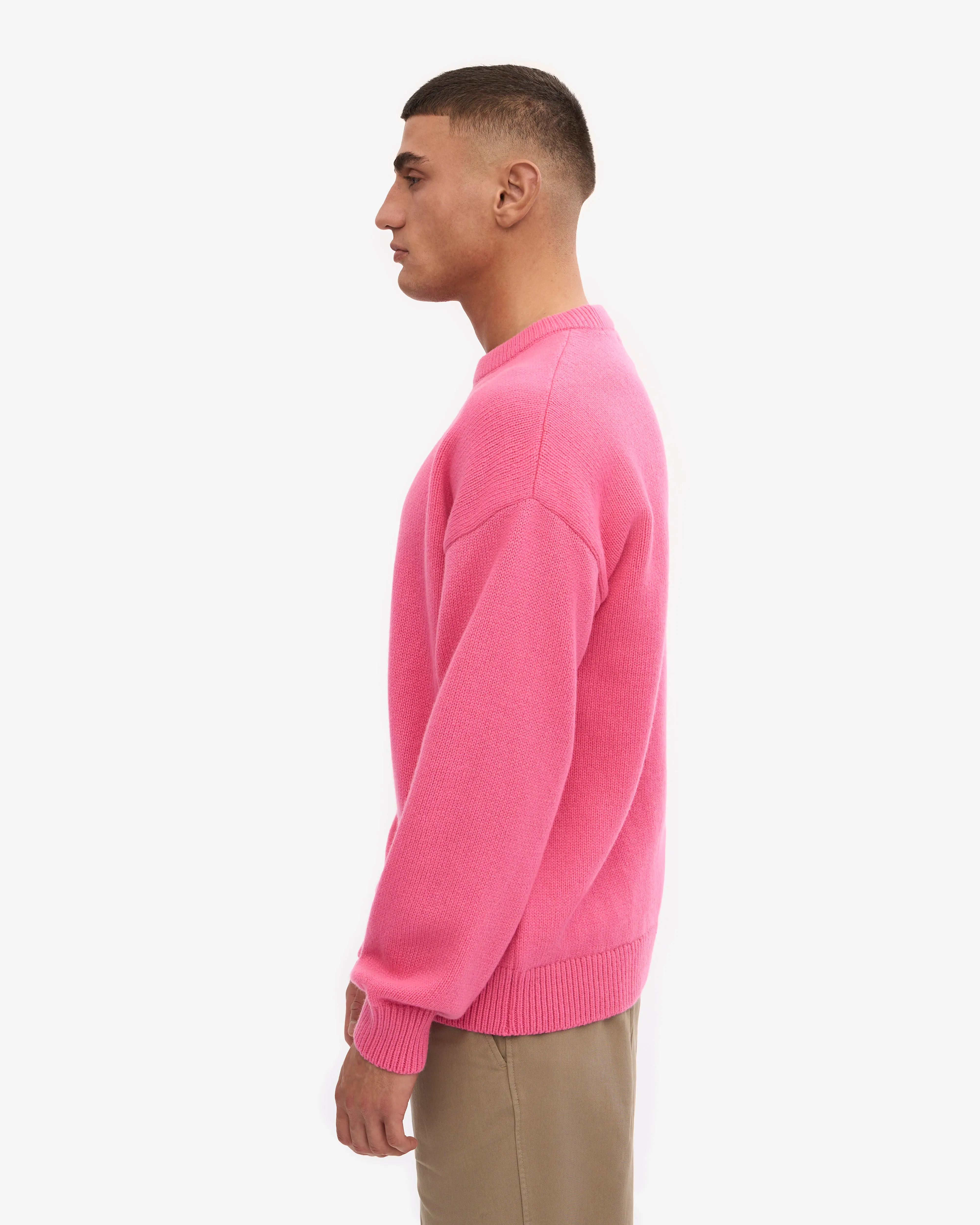 Oversized Merino Wool Crew - Bubblegum Pink sold by Colorful Standard product image thumbnail 3