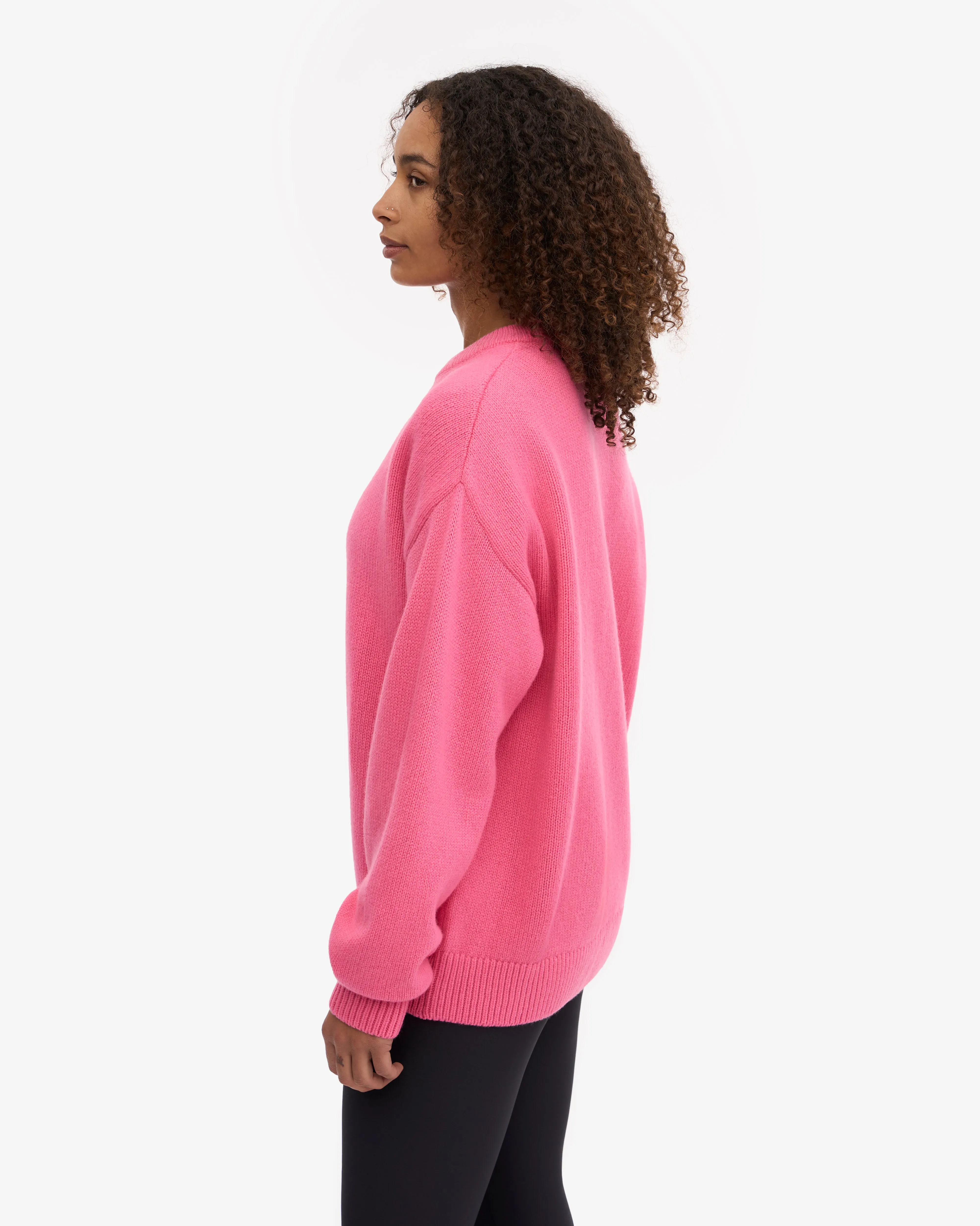 Oversized Merino Wool Crew - Bubblegum Pink sold by Colorful Standard product image thumbnail 3