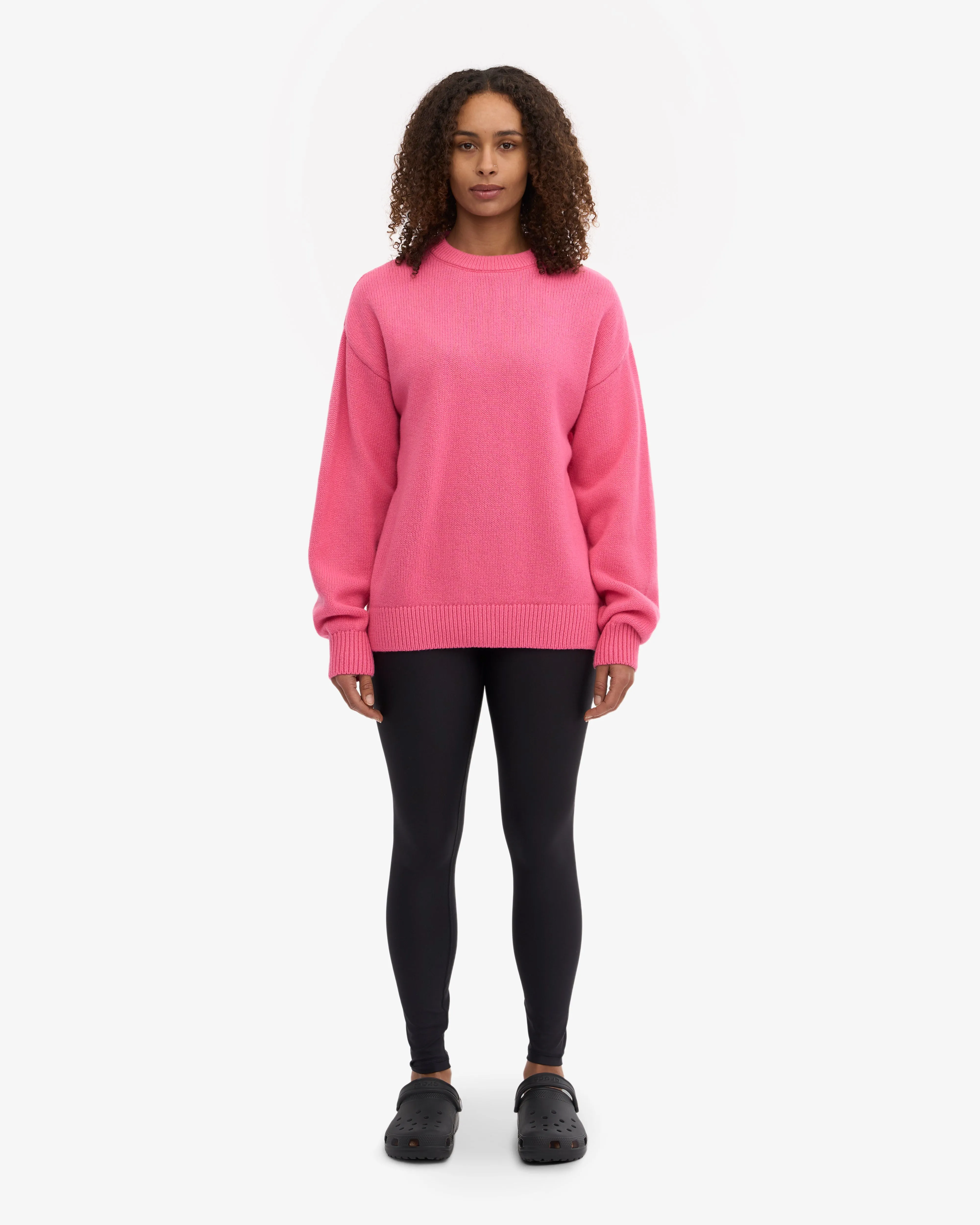 Oversized Merino Wool Crew - Bubblegum Pink sold by Colorful Standard product image thumbnail 5