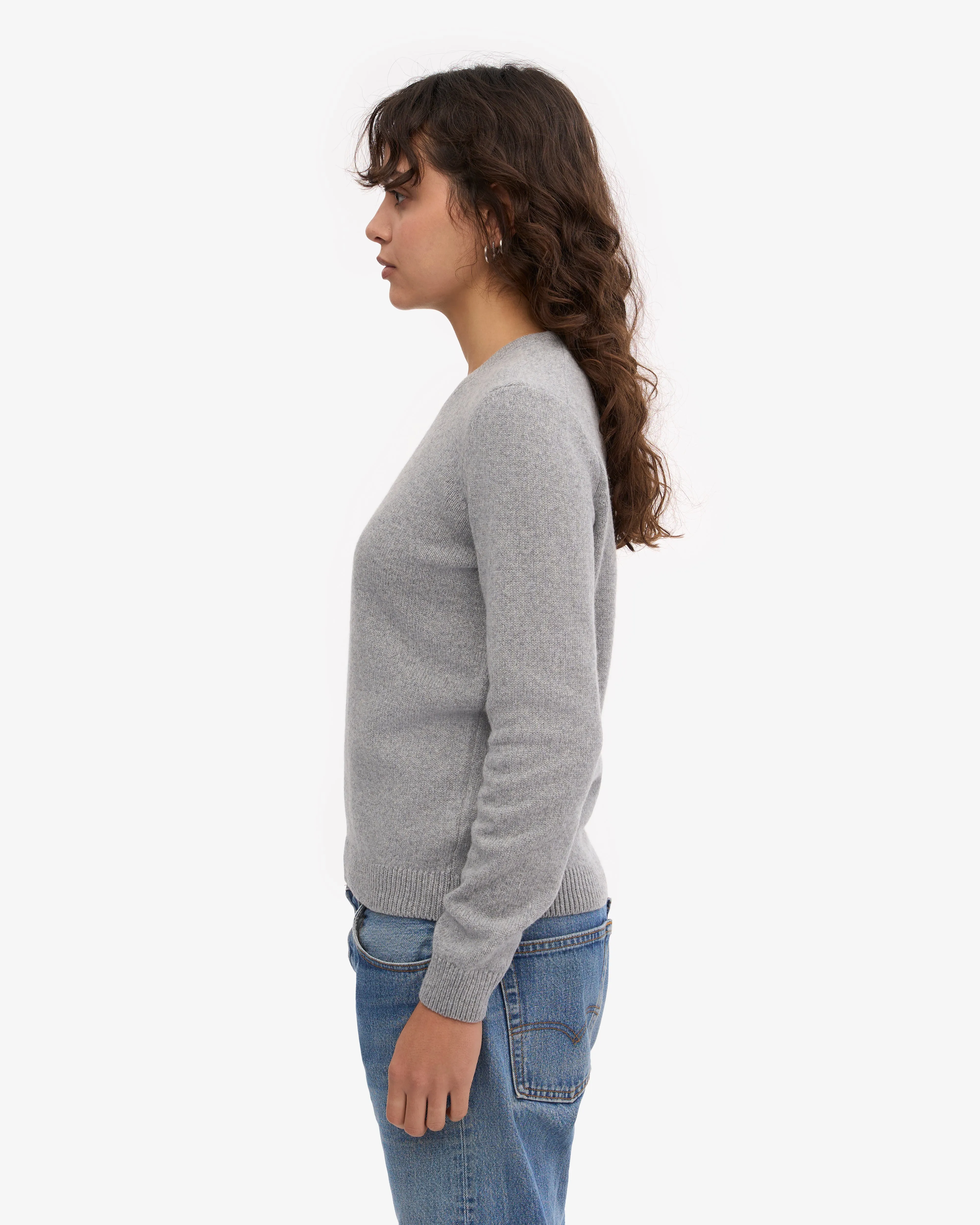 Women Classic Merino Wool Crew - Heather Grey sold by Colorful Standard product image thumbnail 3