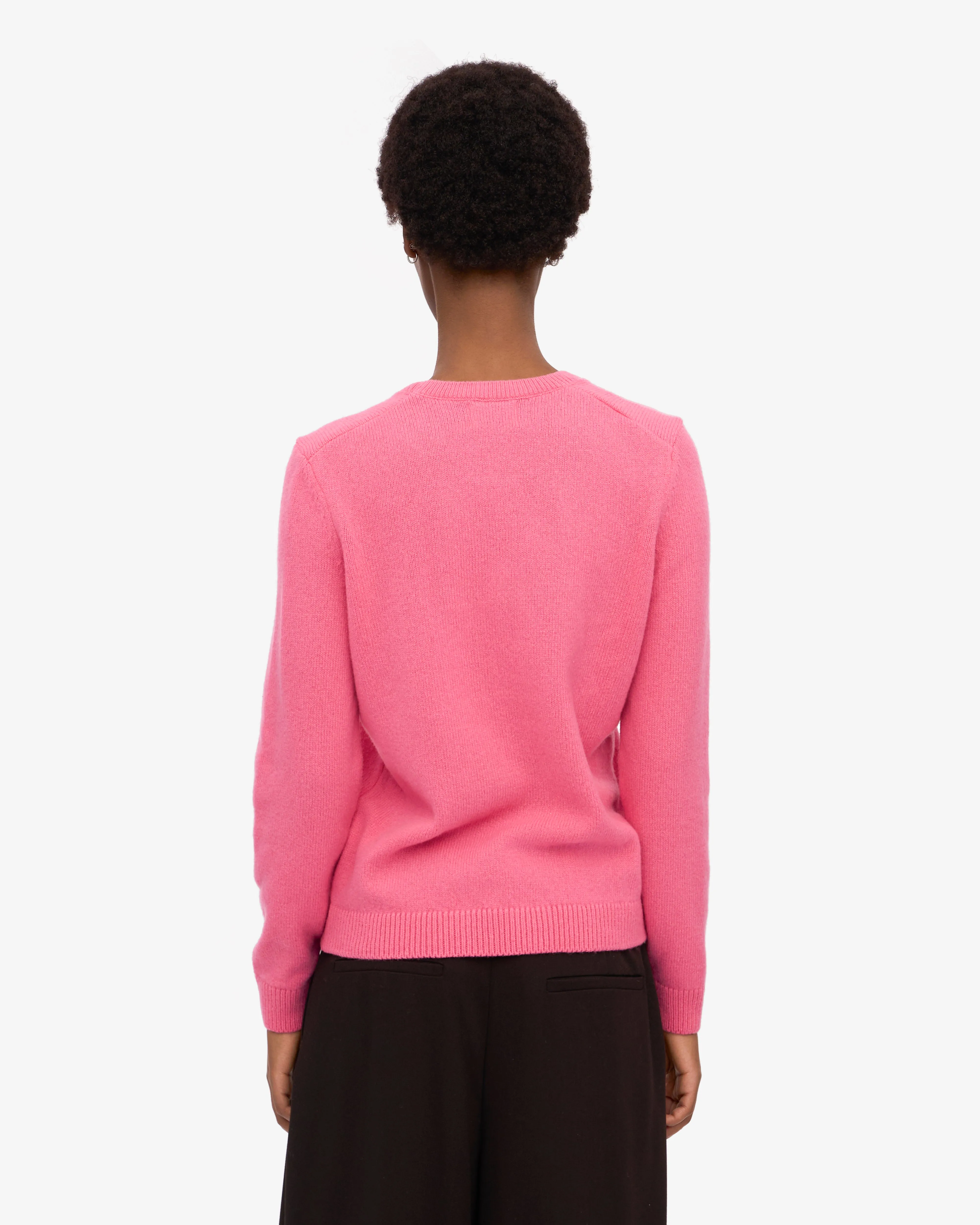 Women Classic Merino Wool Crew - Bubblegum Pink sold by Colorful Standard product image thumbnail 4