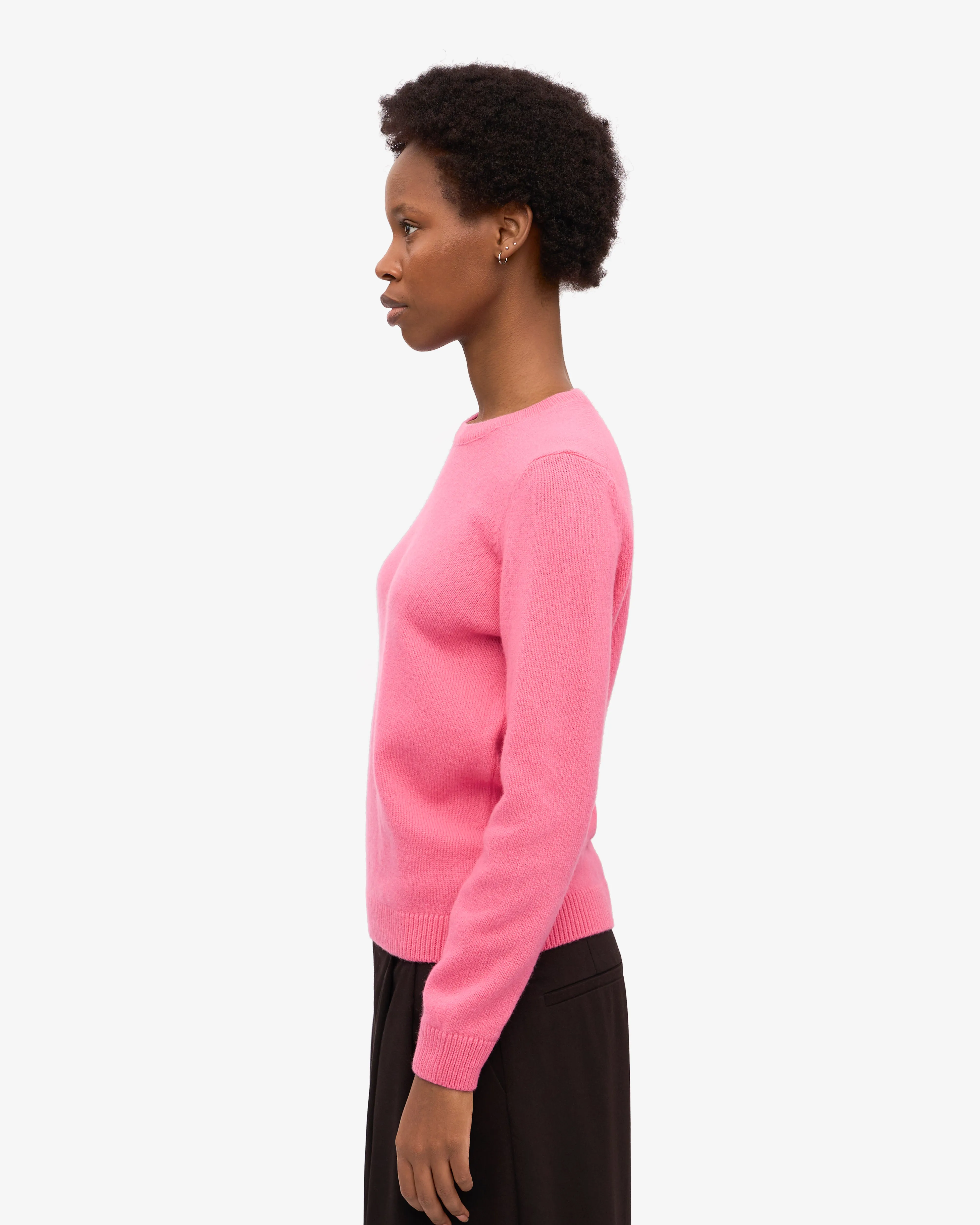Women Classic Merino Wool Crew - Bubblegum Pink sold by Colorful Standard product image thumbnail 3
