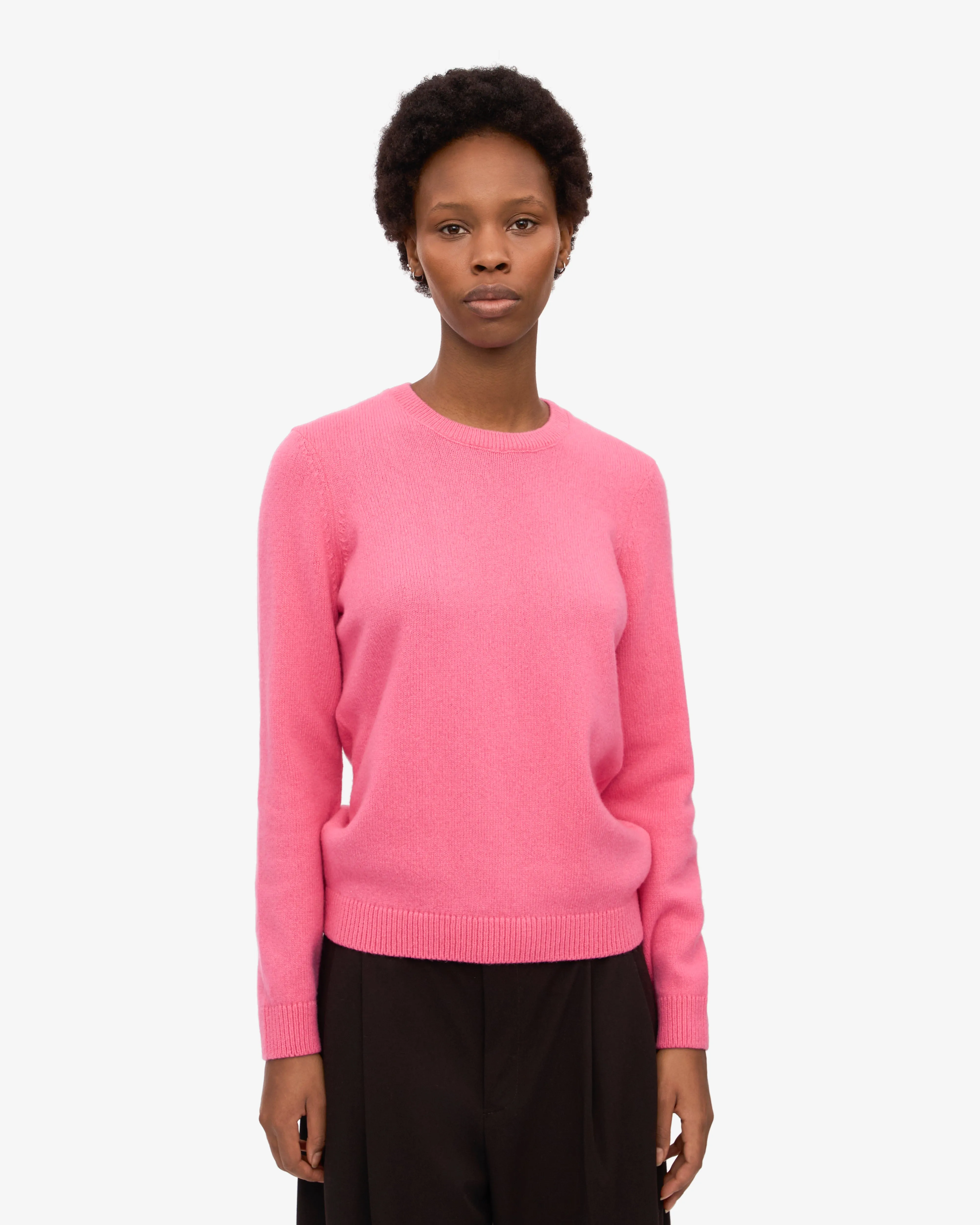 Women Classic Merino Wool Crew - Bubblegum Pink sold by Colorful Standard product image thumbnail 2