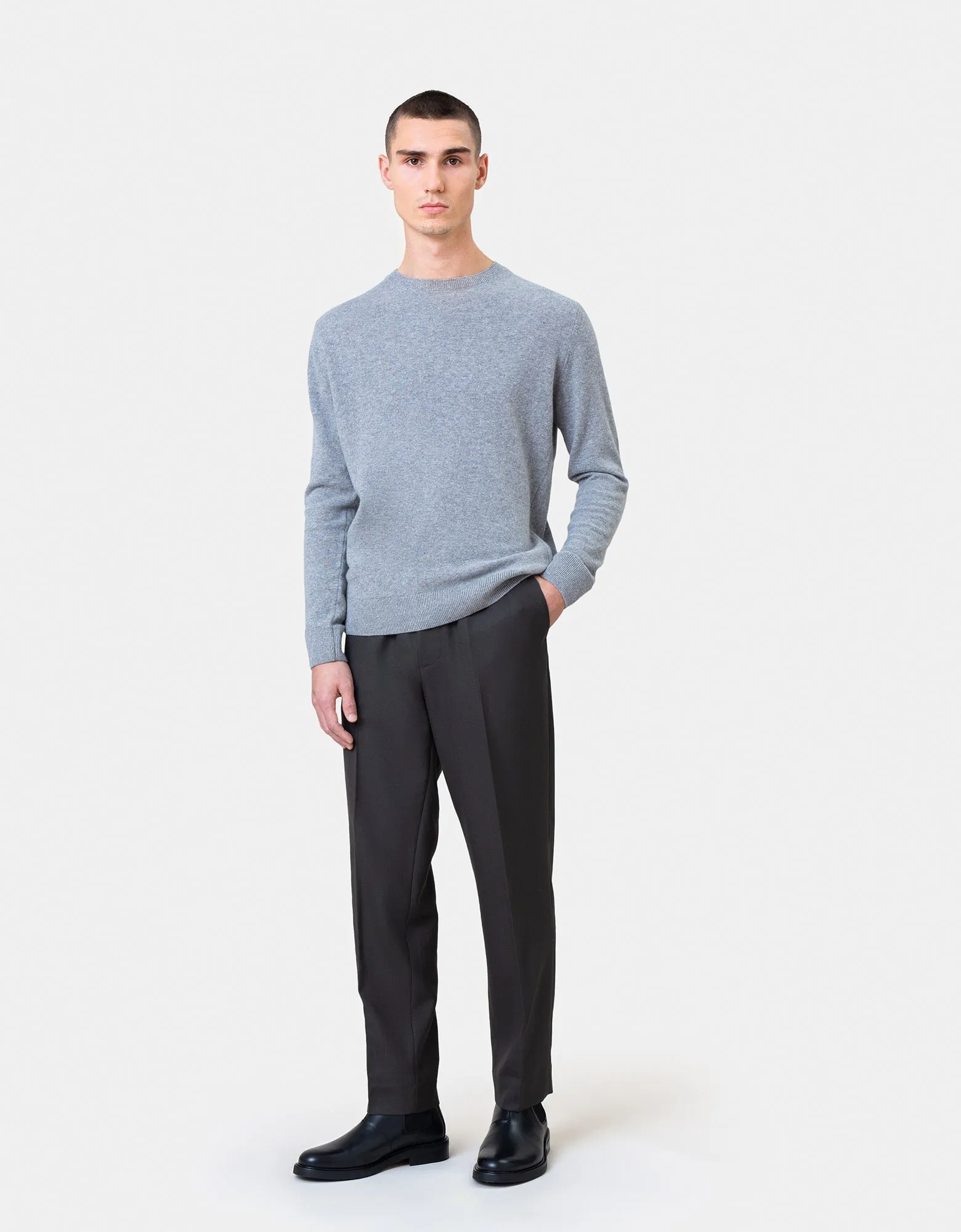 Light Merino Wool Crew - Ivory White sold by Colorful Standard product image thumbnail 2