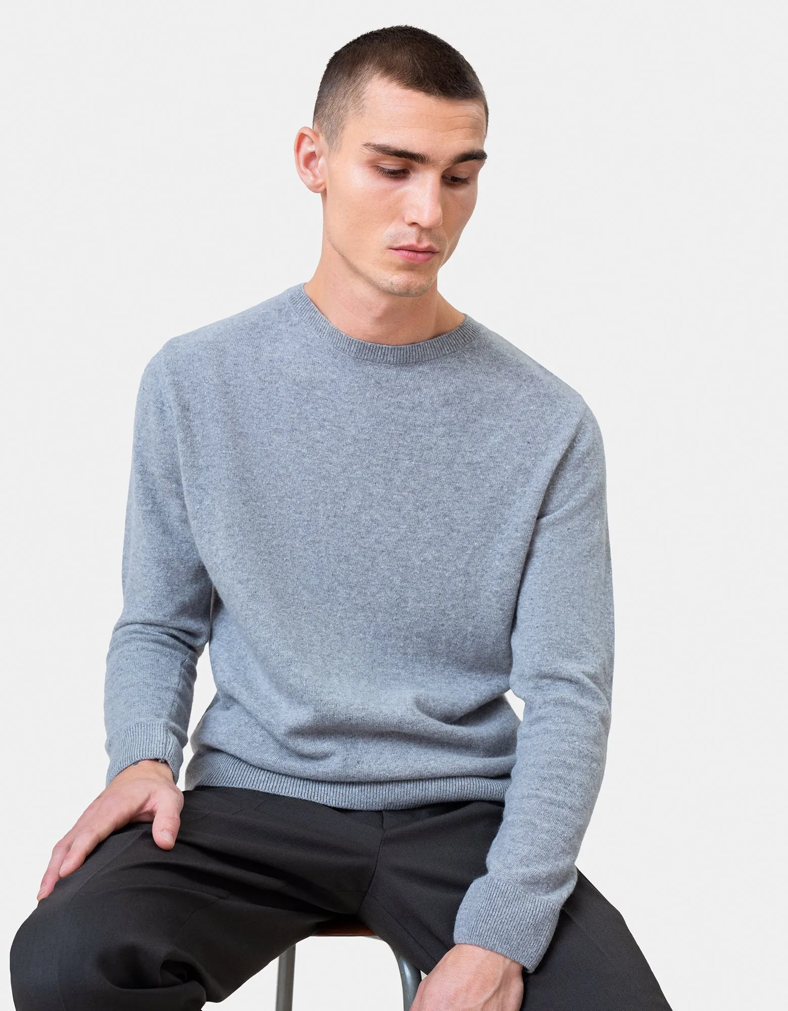 Light Merino Wool Crew - Ivory White sold by Colorful Standard product image thumbnail 3