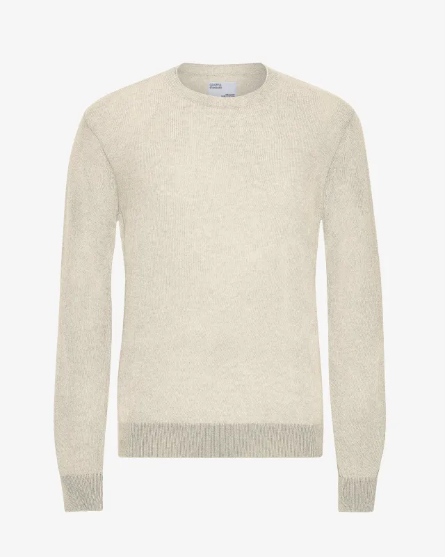 Light Merino Wool Crew - Ivory White sold by Colorful Standard