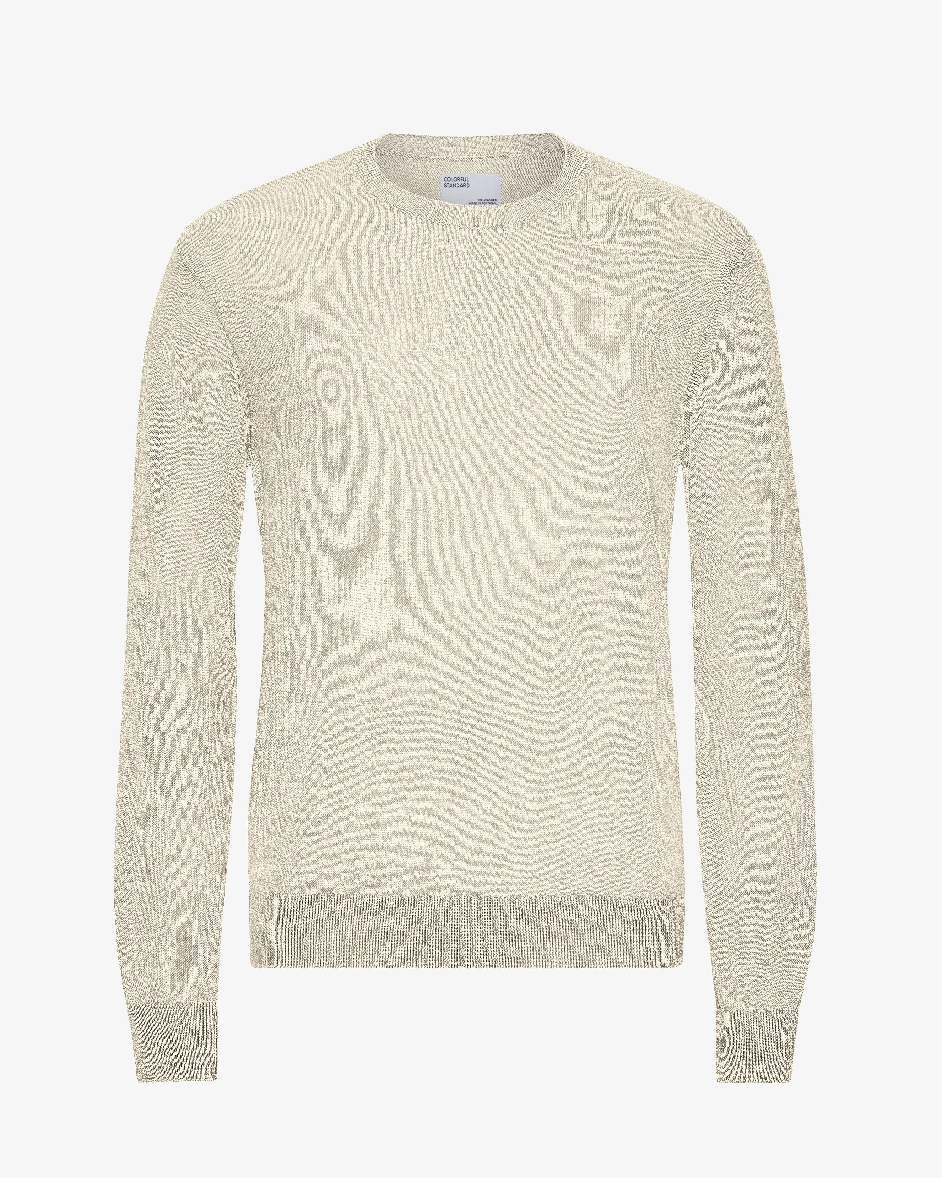 Light Merino Wool Crew - Ivory White sold by Colorful Standard