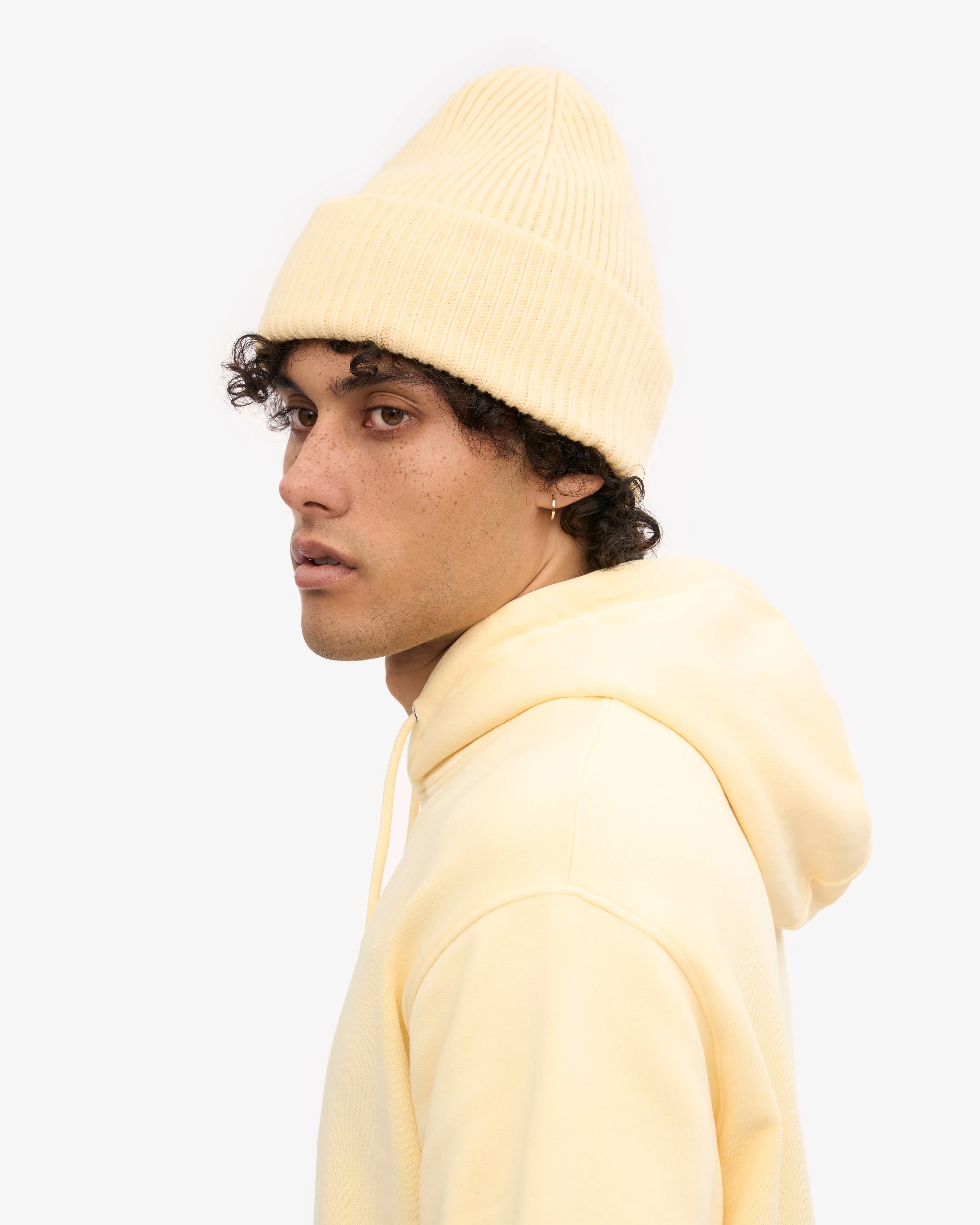 Merino Wool Hat - Soft Yellow sold by Colorful Standard product image thumbnail 3