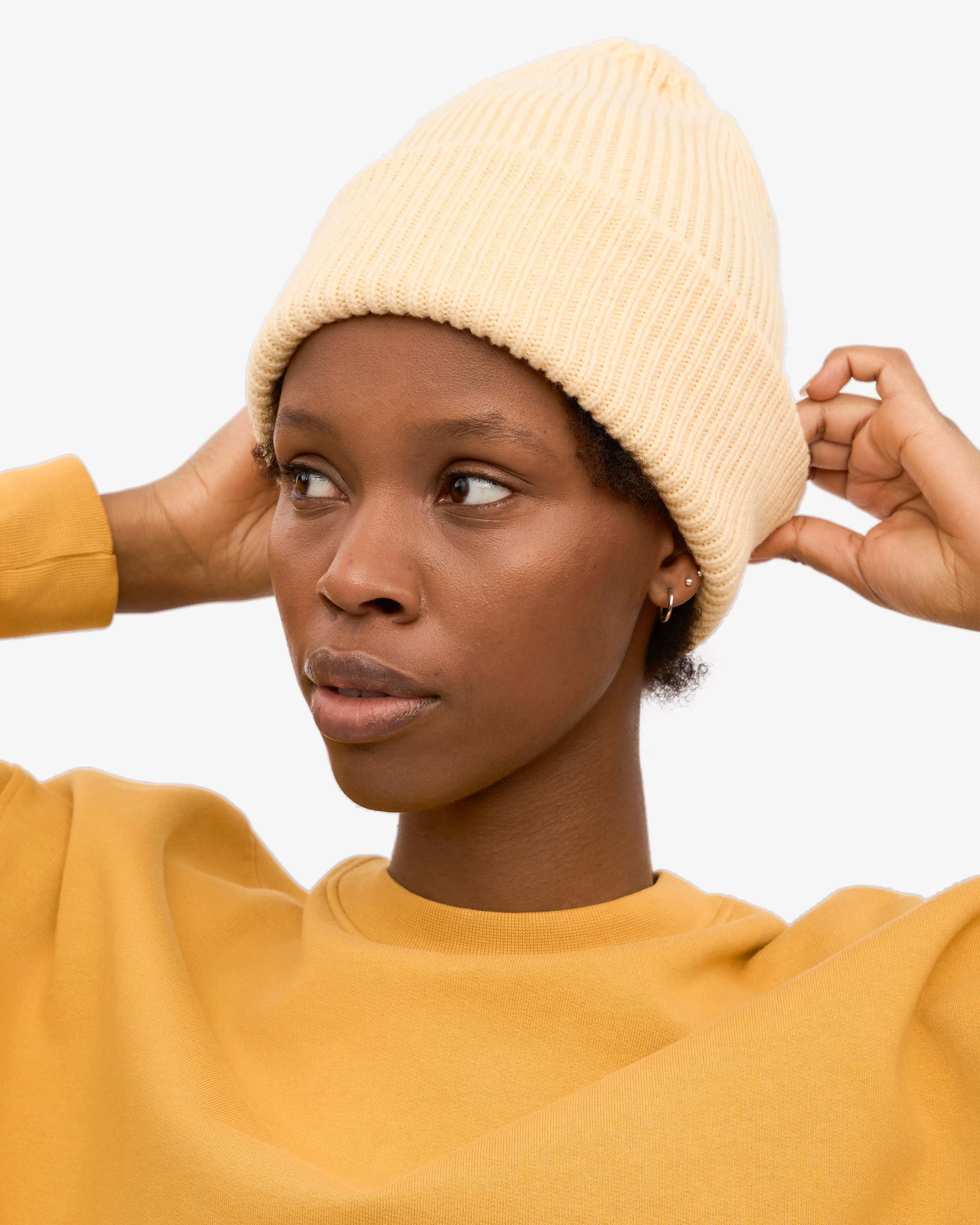 Merino Wool Hat - Soft Yellow sold by Colorful Standard product image thumbnail 5