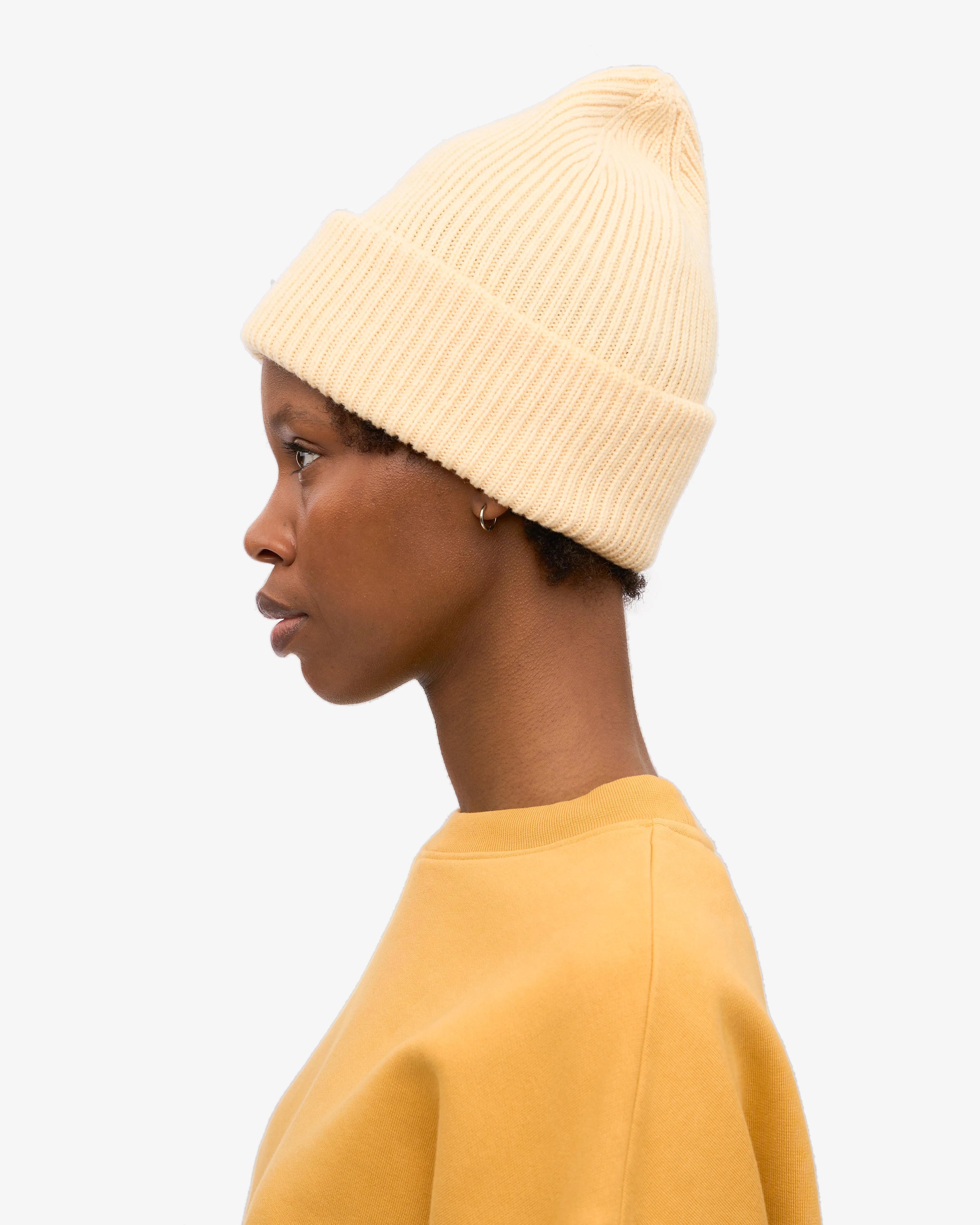Merino Wool Hat - Soft Yellow sold by Colorful Standard product image thumbnail 3