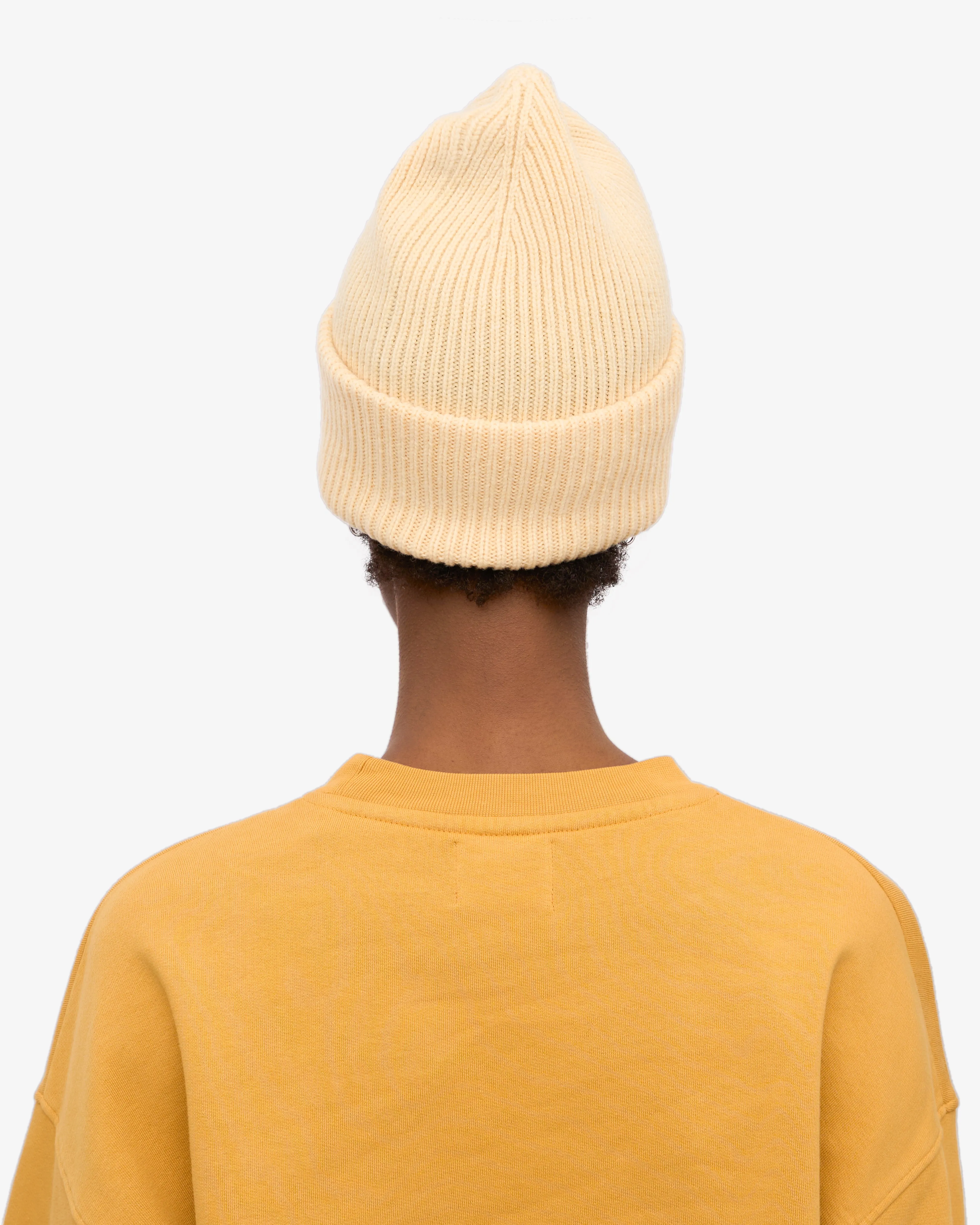 Merino Wool Hat - Soft Yellow sold by Colorful Standard product image thumbnail 4