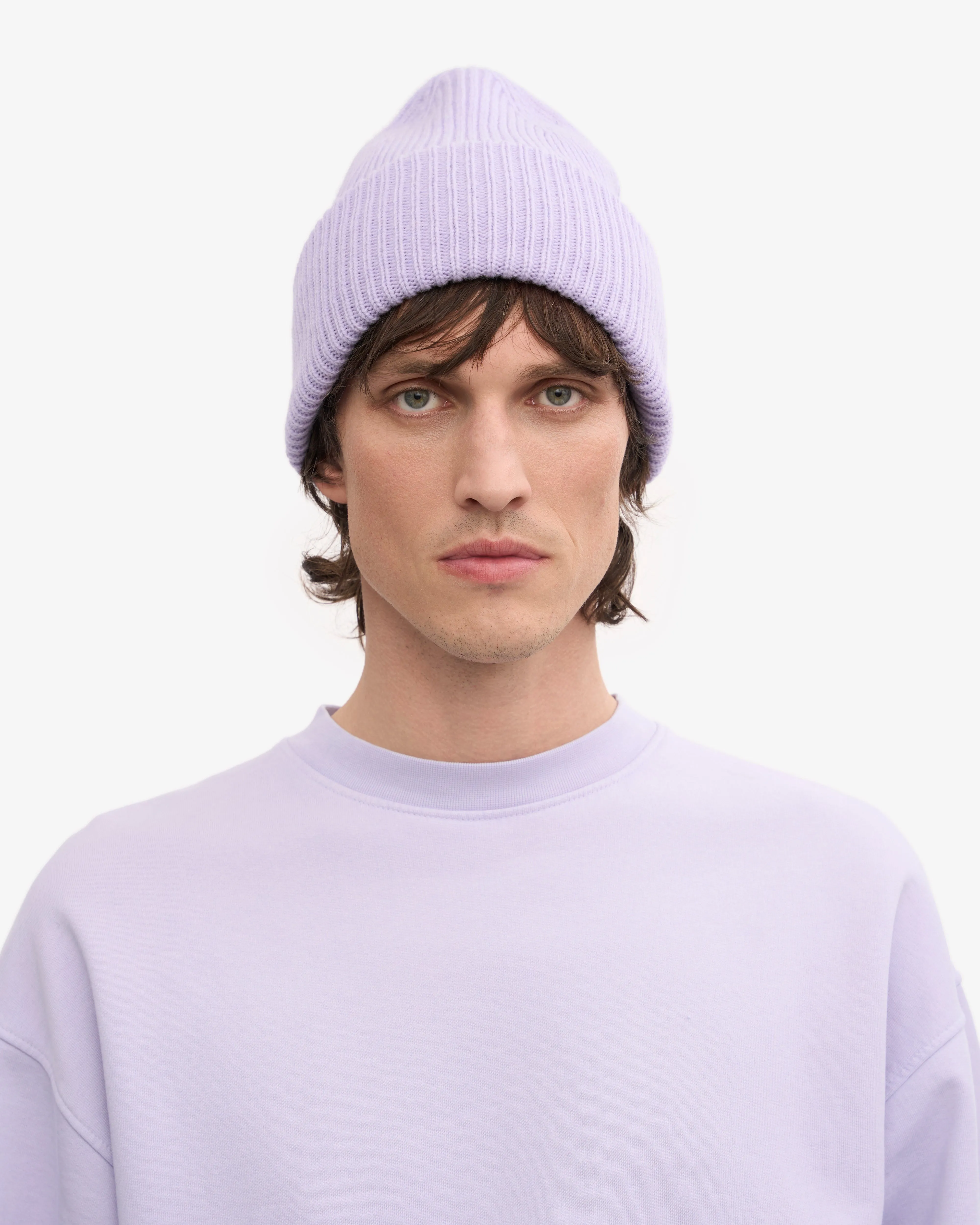 Merino Wool Hat - Soft Lavender sold by Colorful Standard product image thumbnail 2