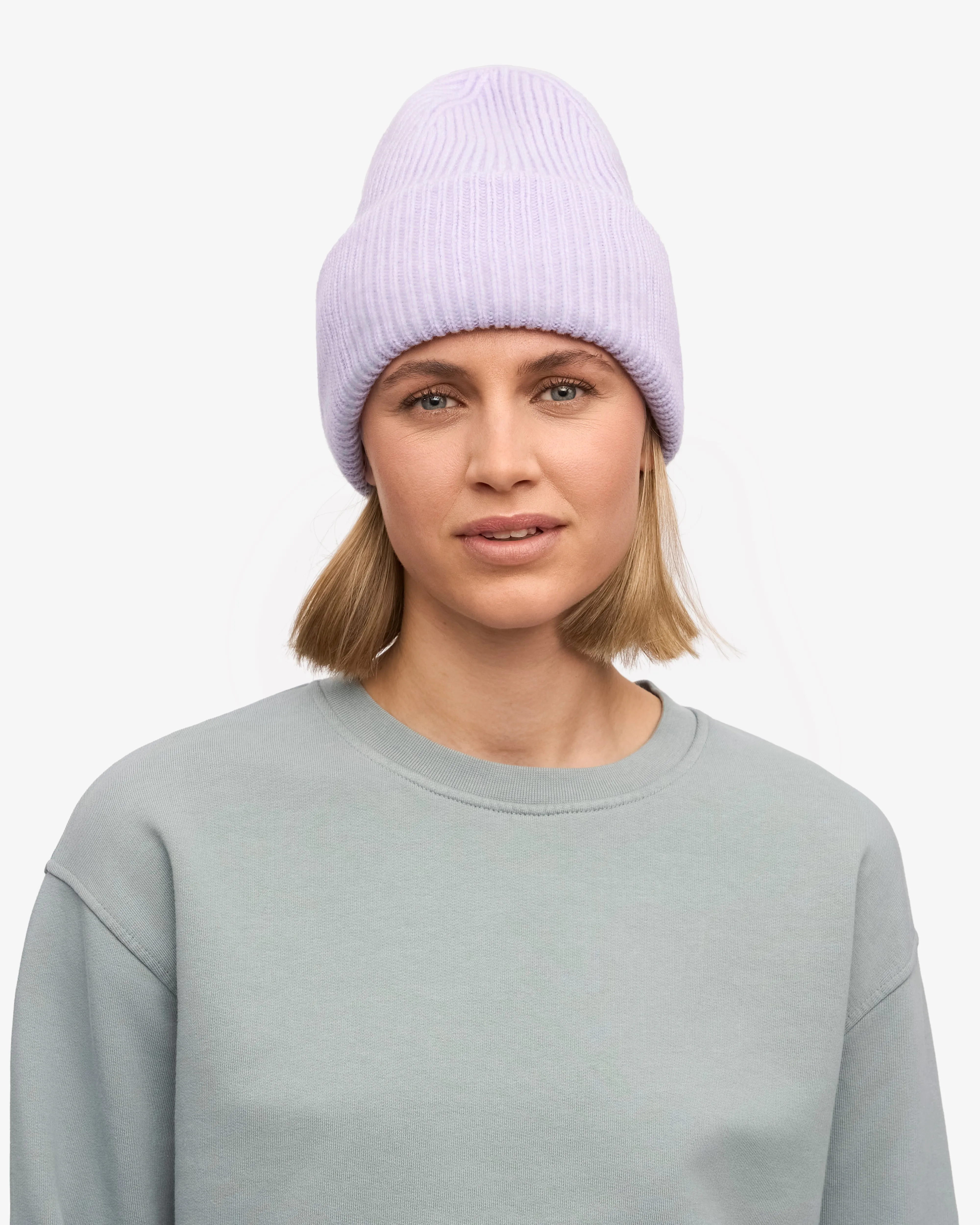 Merino Wool Hat - Soft Lavender sold by Colorful Standard product image thumbnail 2