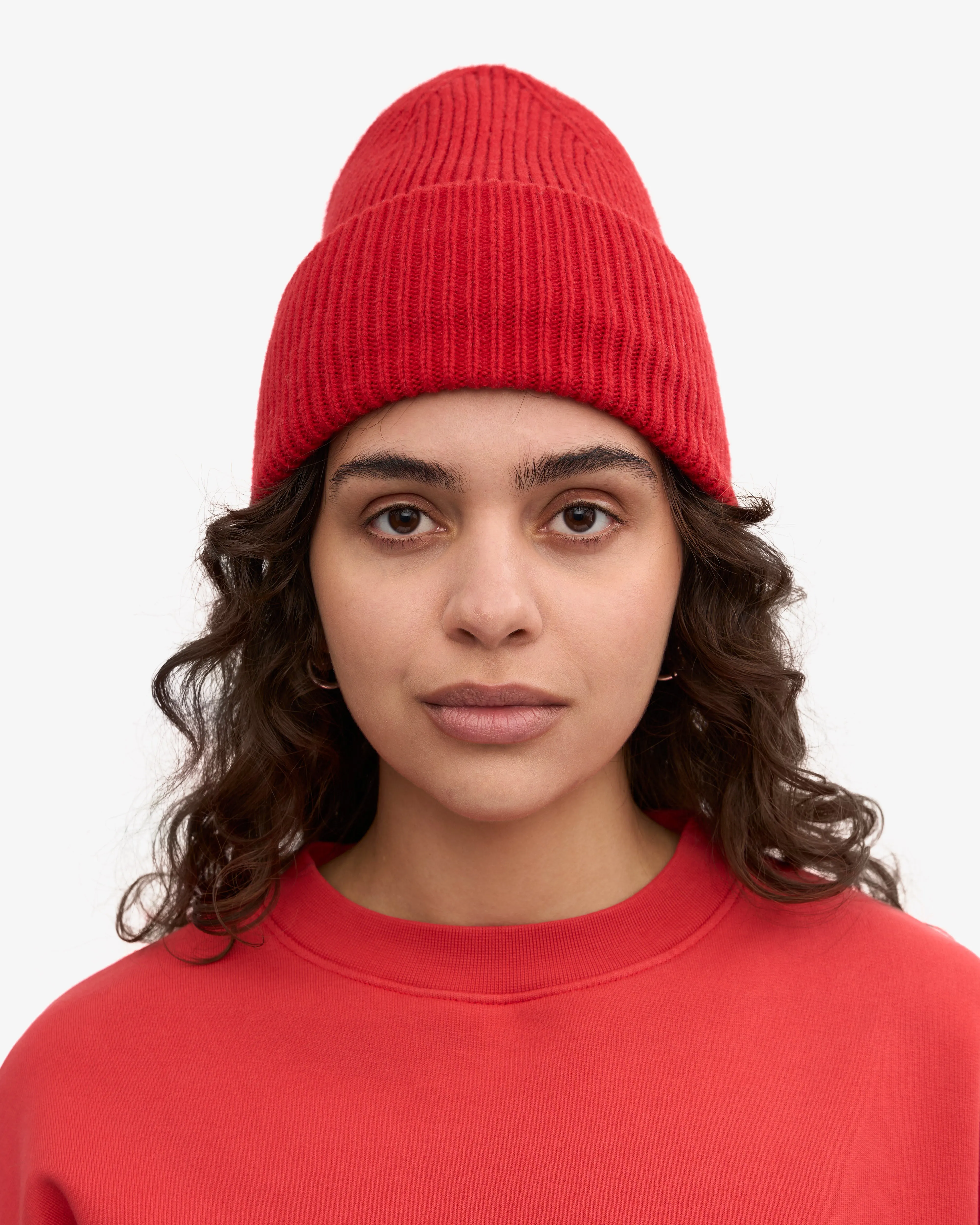Merino Wool Hat - Scarlet Red sold by Colorful Standard product image thumbnail 2