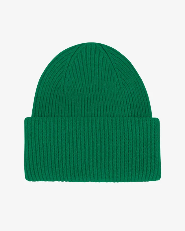 Merino Wool Hat - Kelly Green made by Colorful Standard