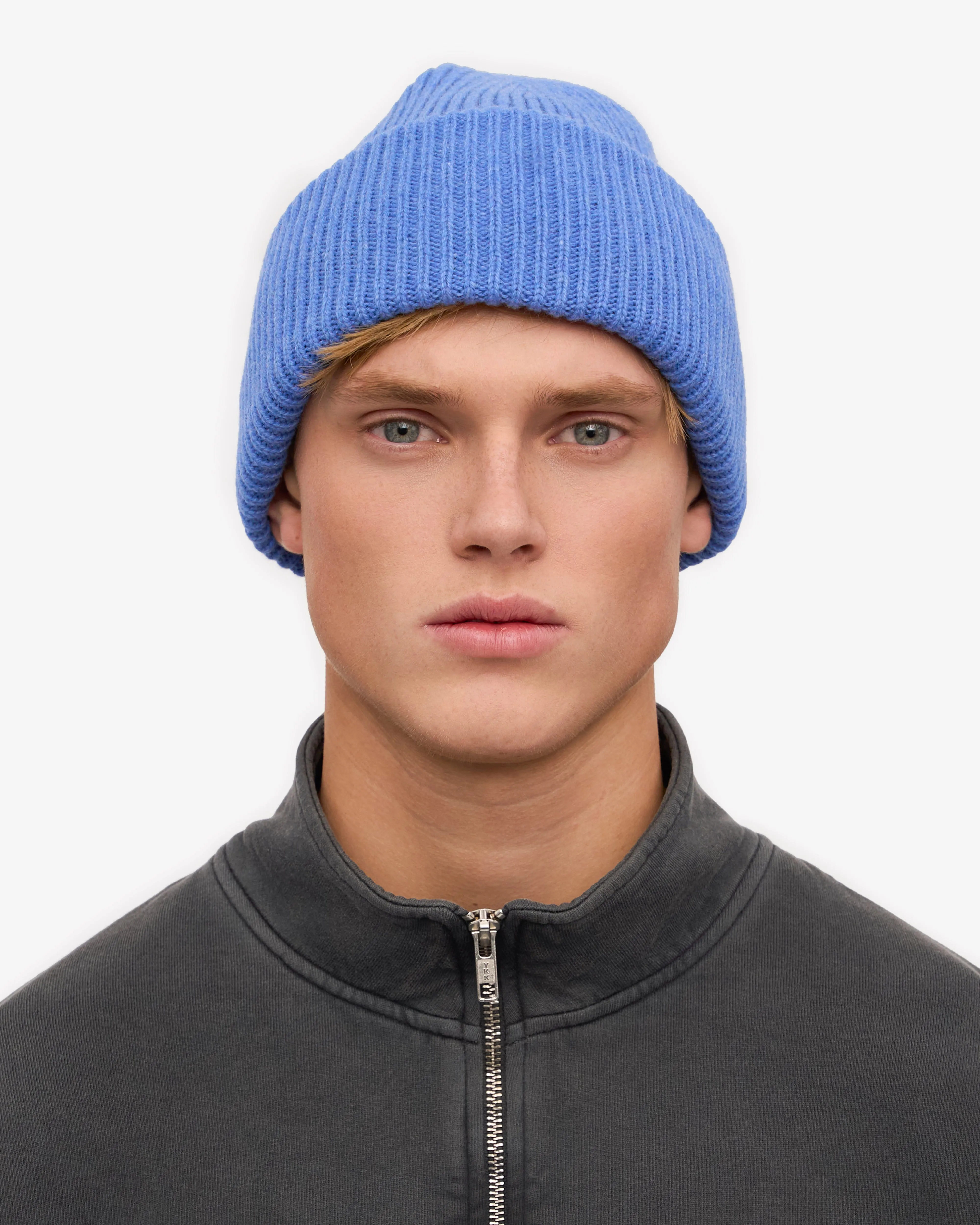 Merino Wool Hat - Pacific Blue sold by Colorful Standard product image thumbnail 2